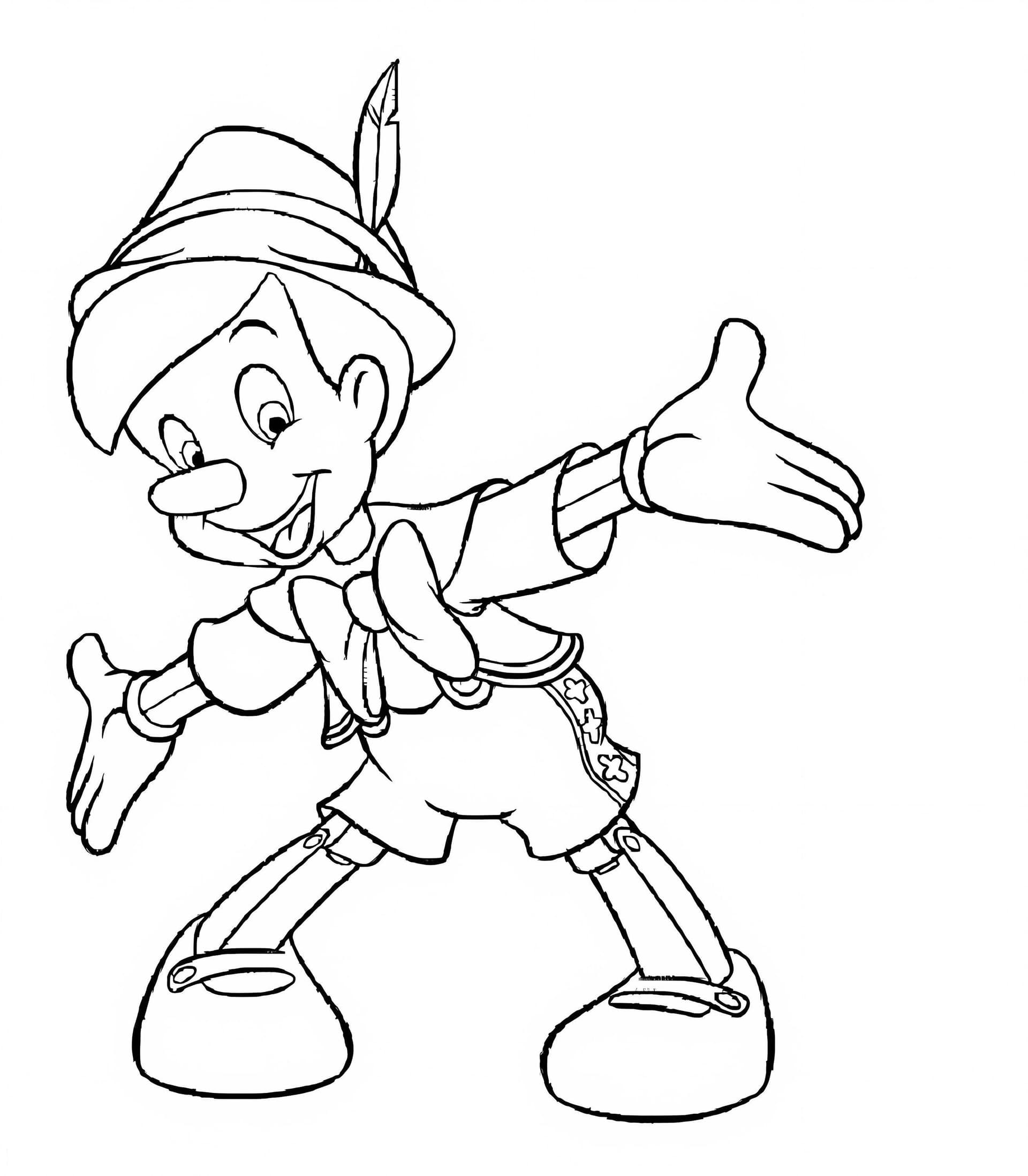 Pinocchio Smiling