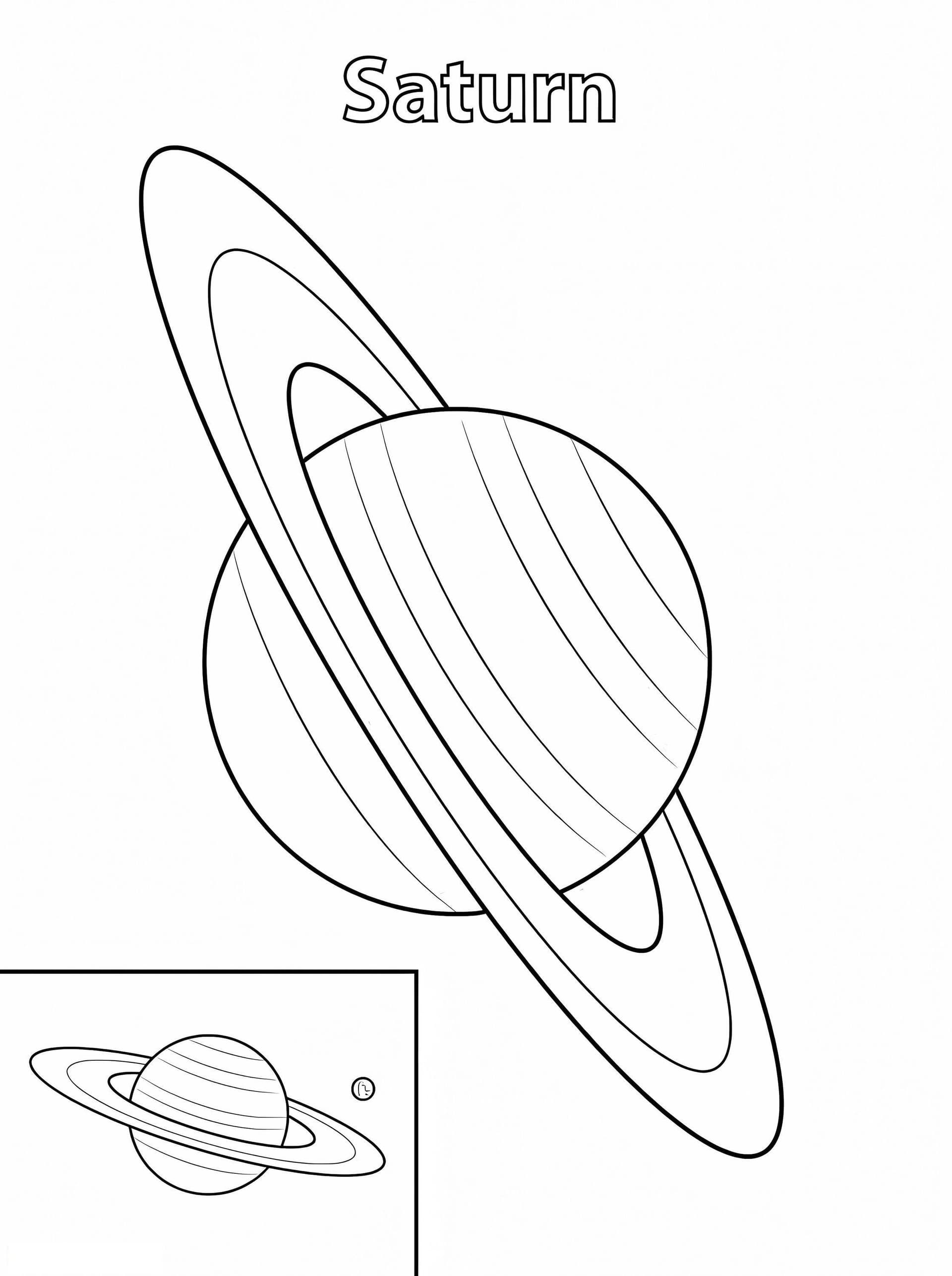Planet Saturn