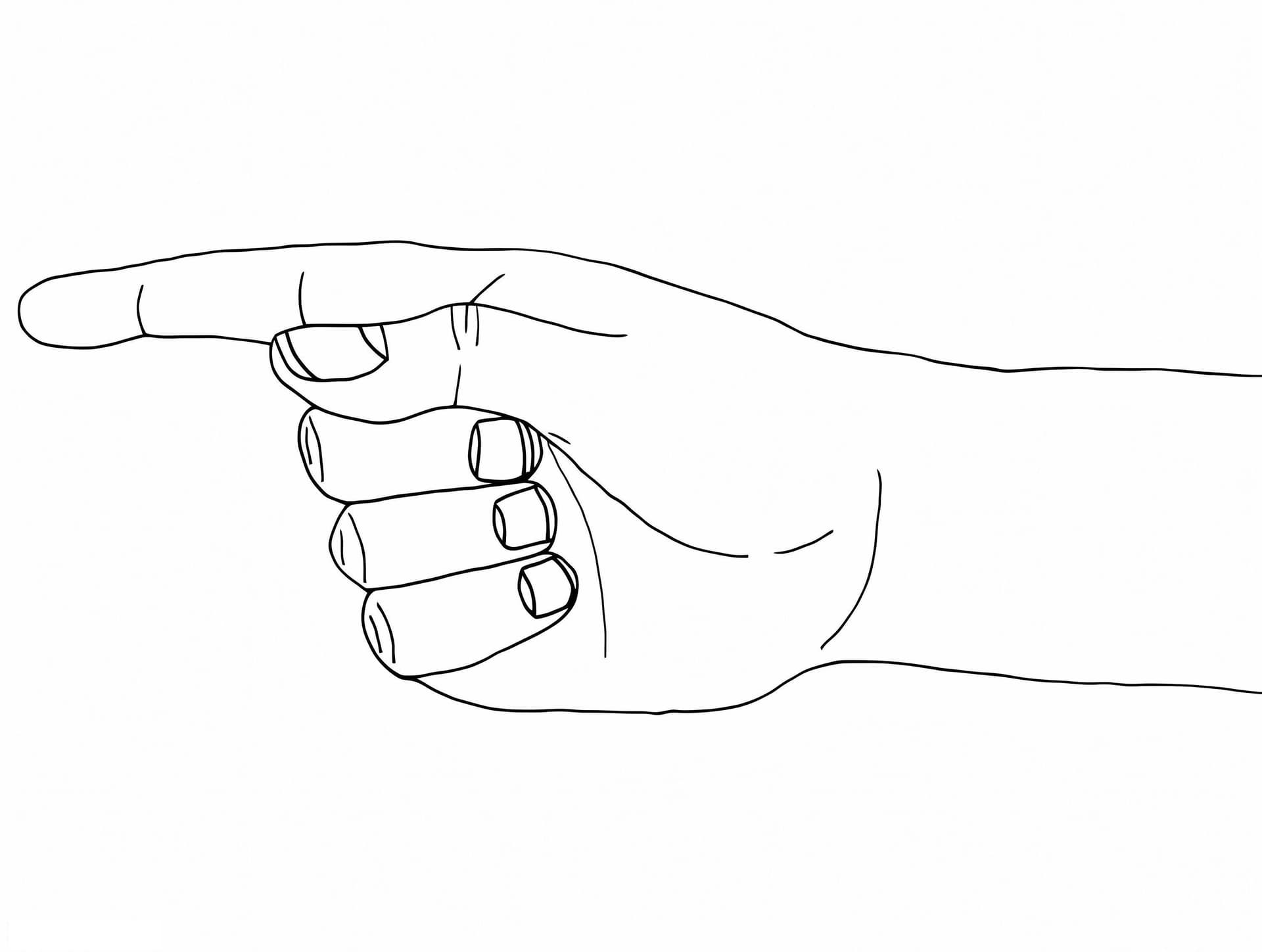 Pointing Hand 1