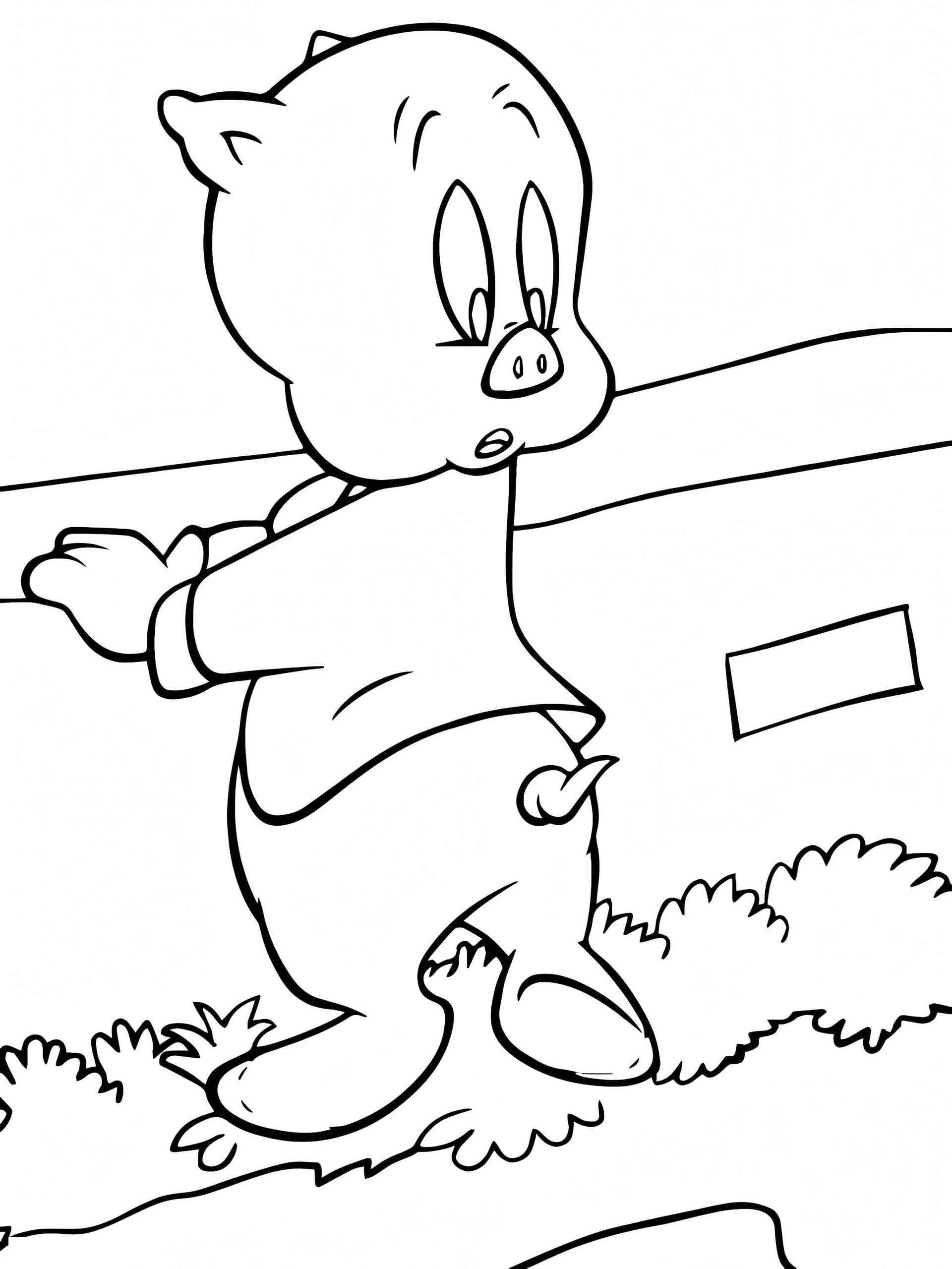 Porky Pig de Looney Tunes
