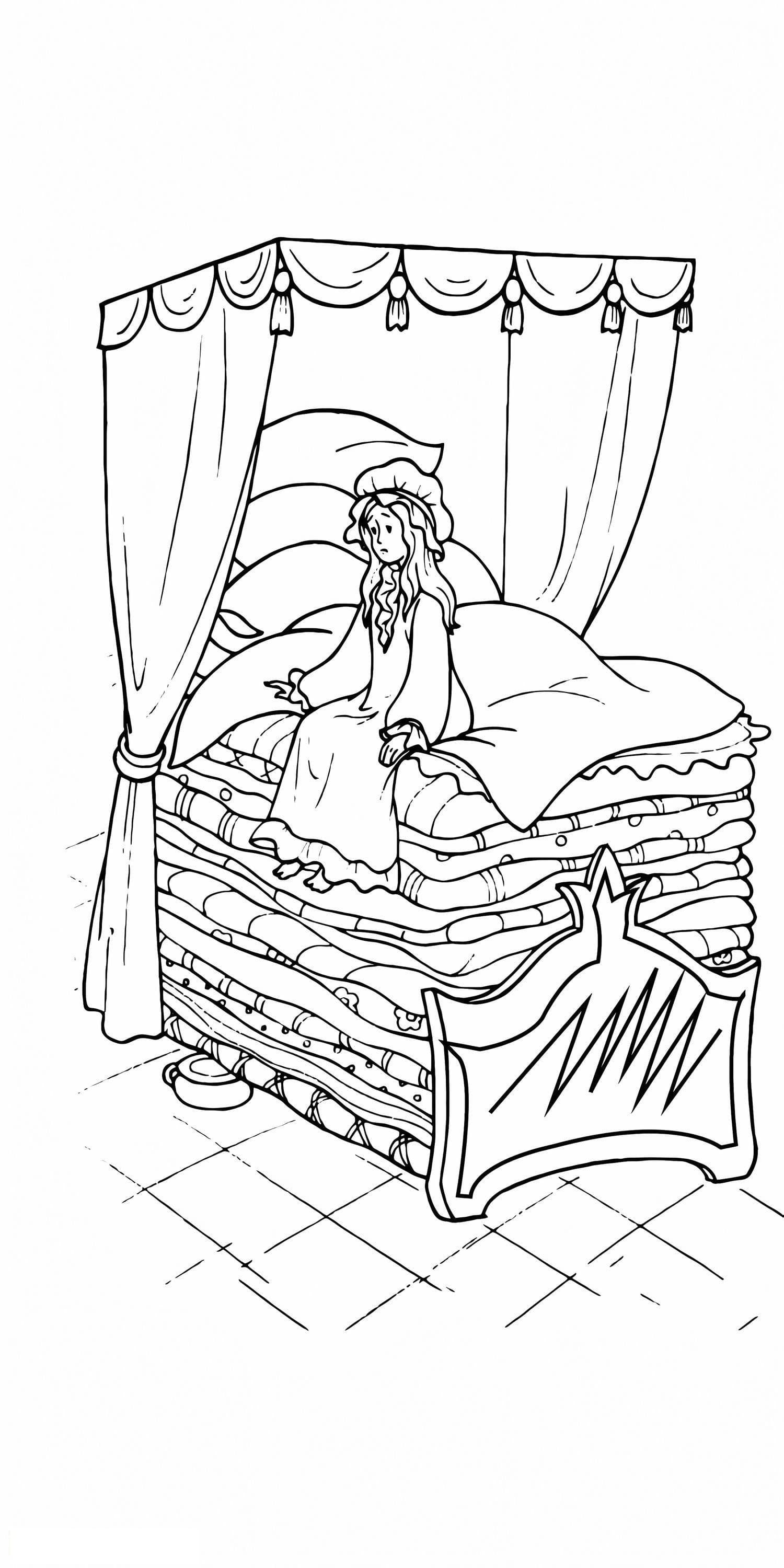 Princess And The Pea Printable 2