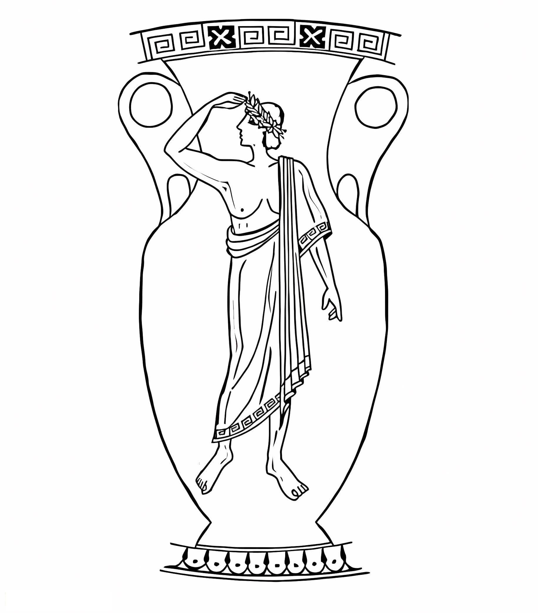 Print Greek Vase