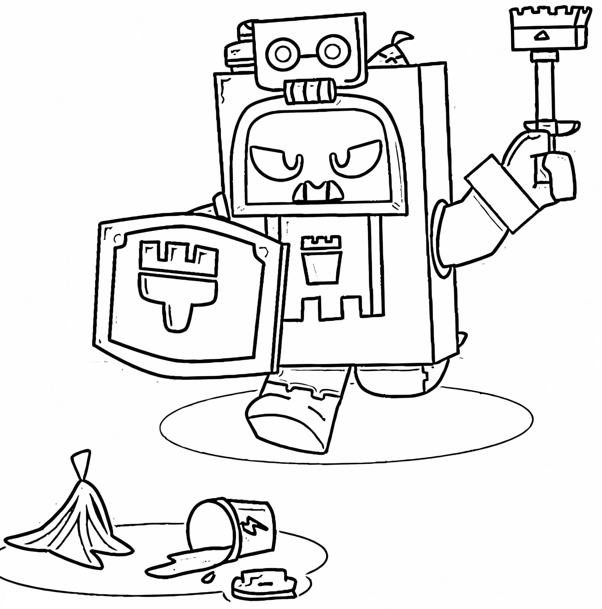 Printable Ash Brawl Stars