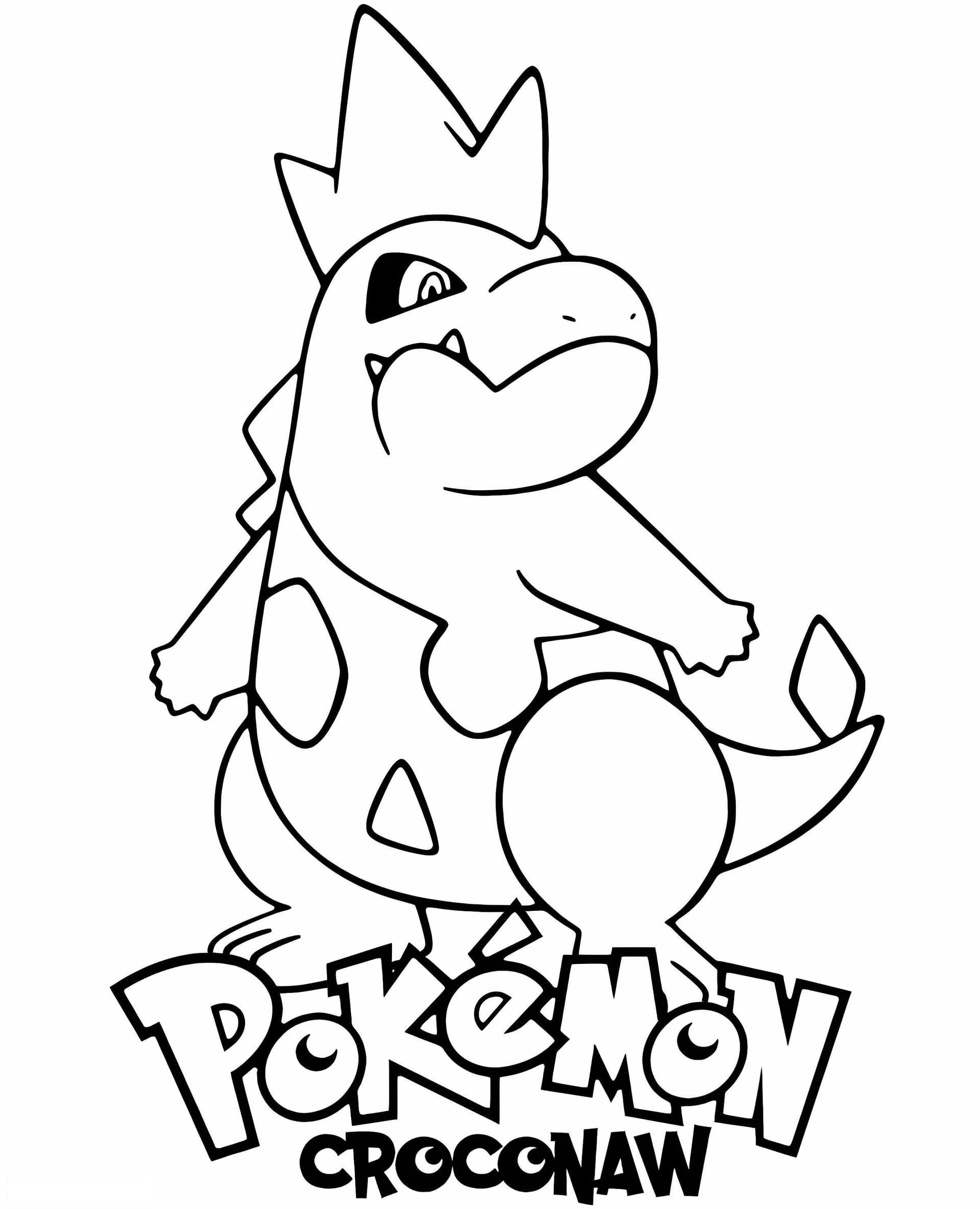 Printable Croconaw Pokemon
