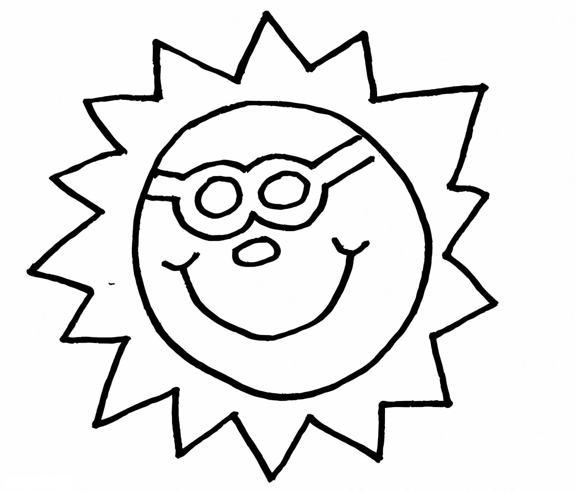 Printable Summer Sun