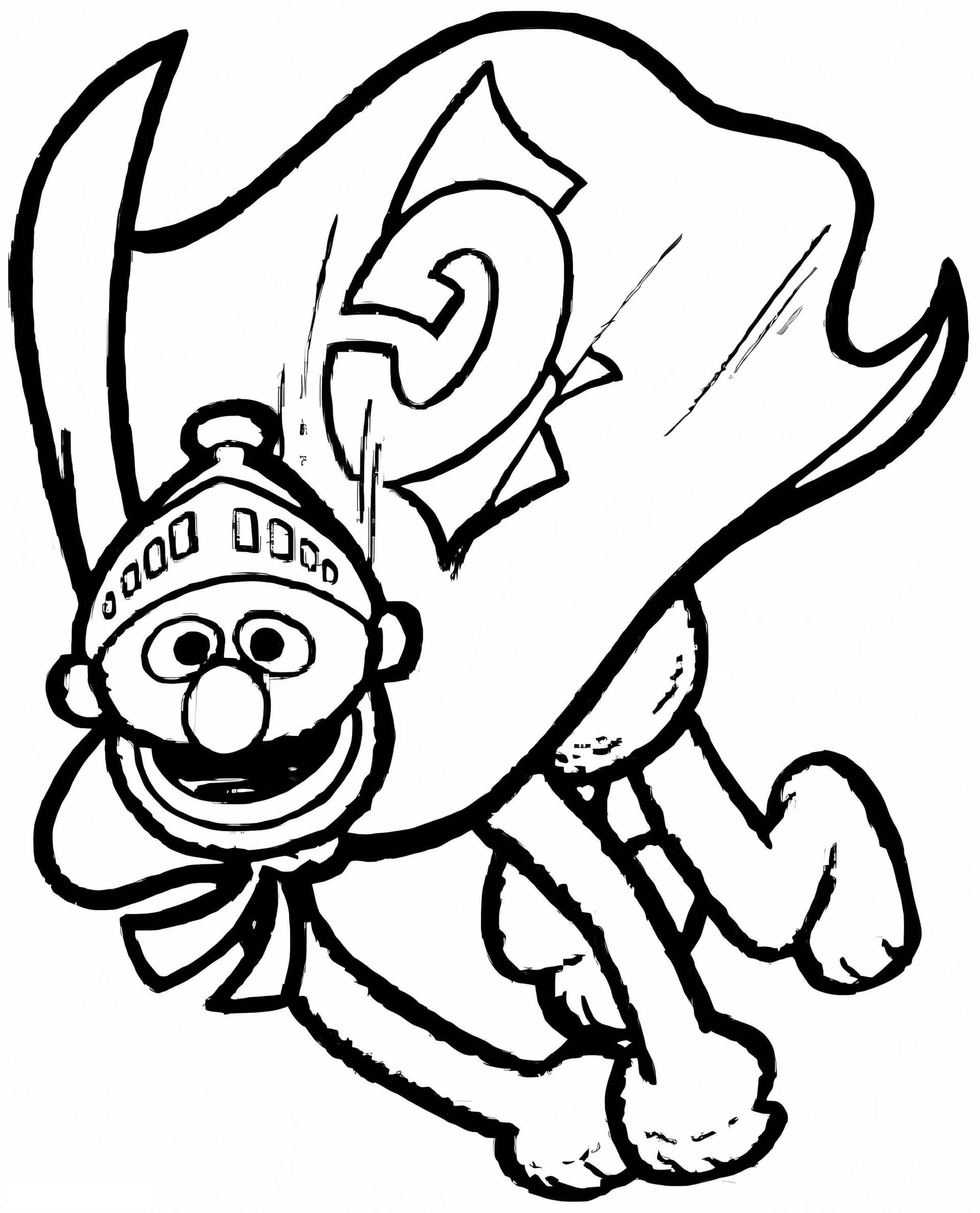 Printable Super Grover