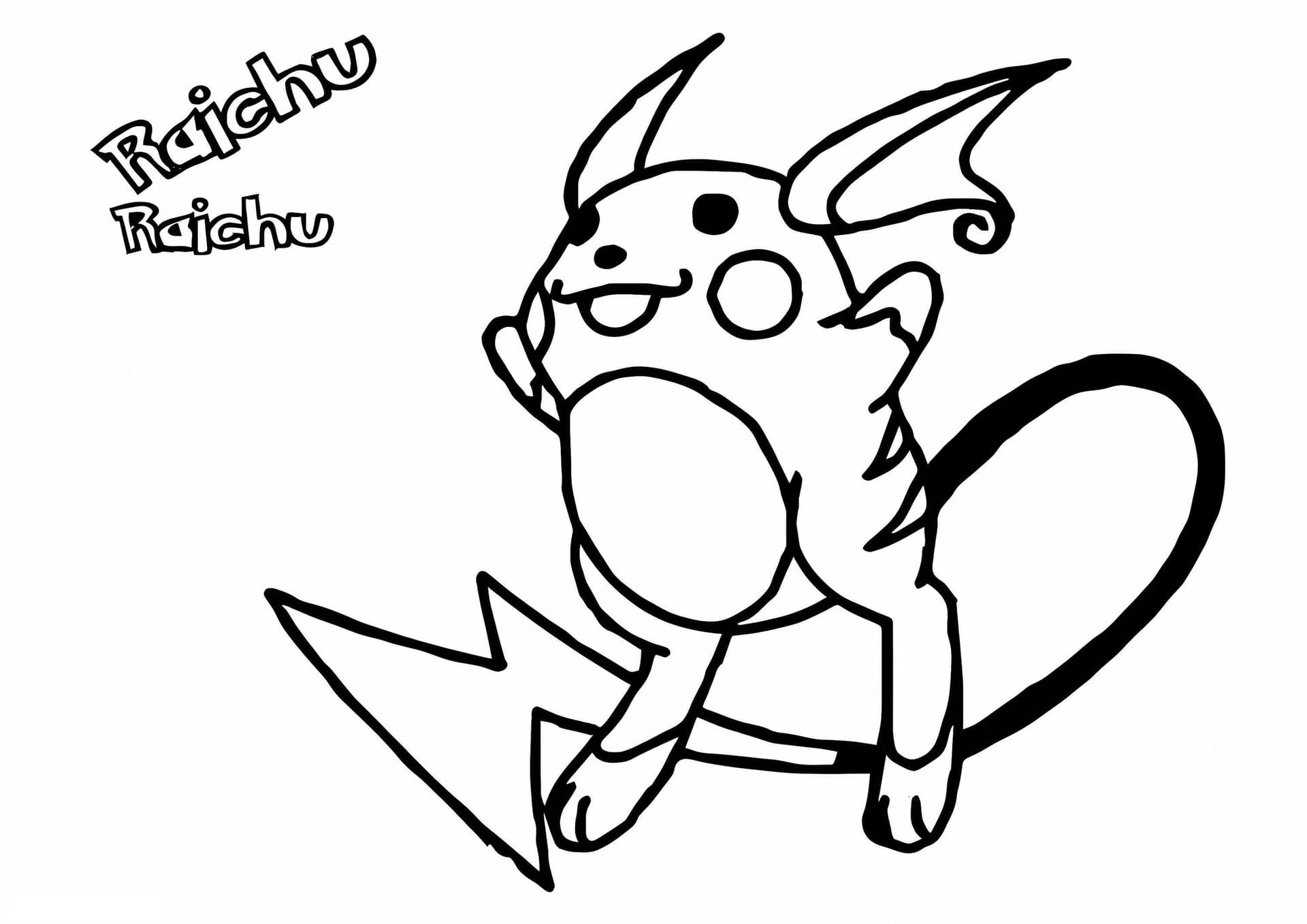 Raichu The Pokemon