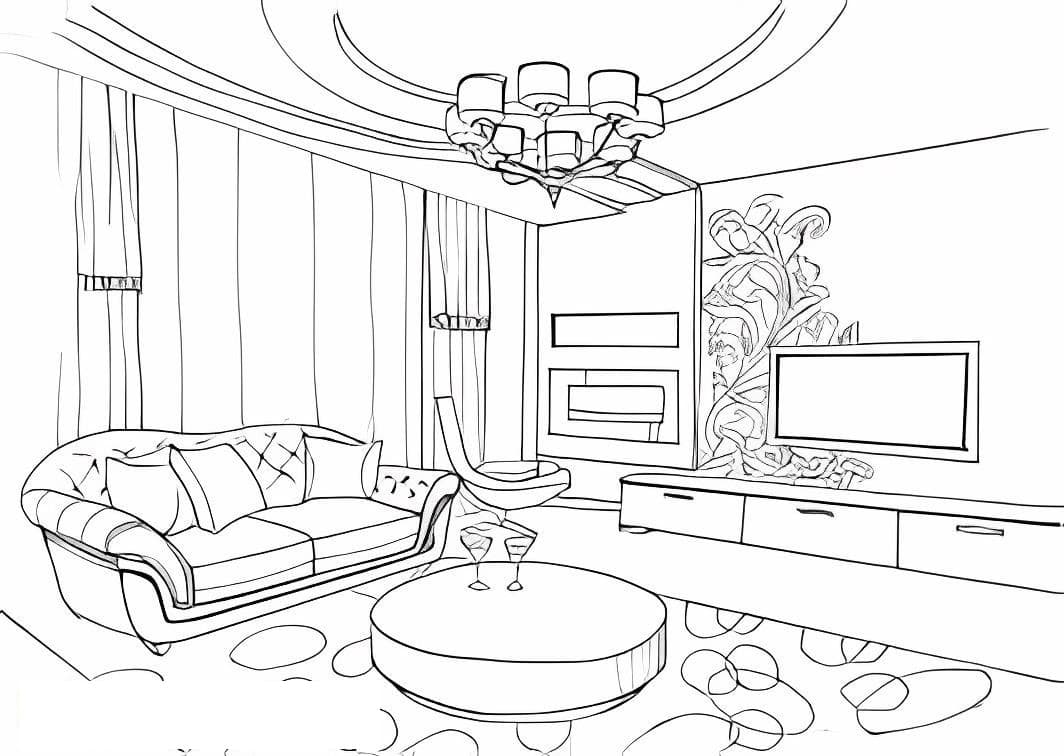 Villa Living Room