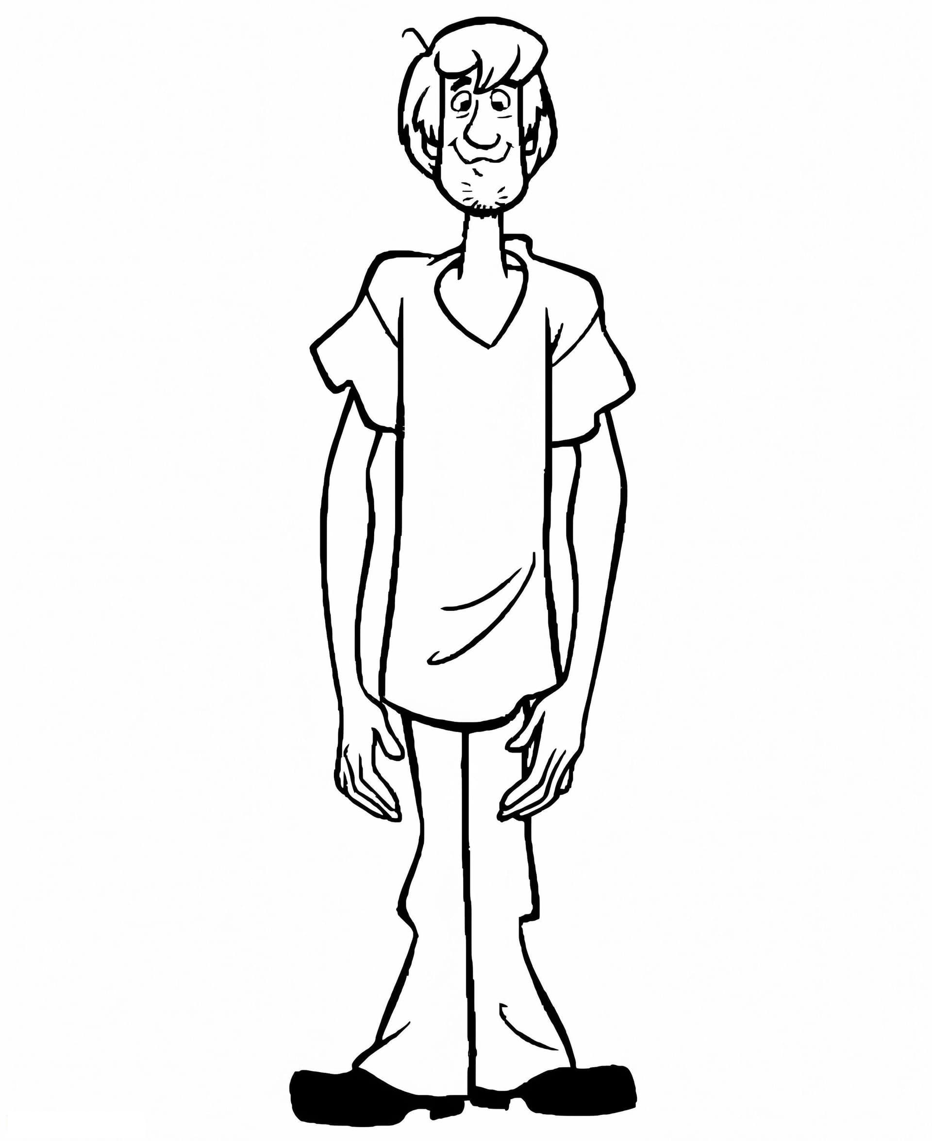 Shaggy Standing