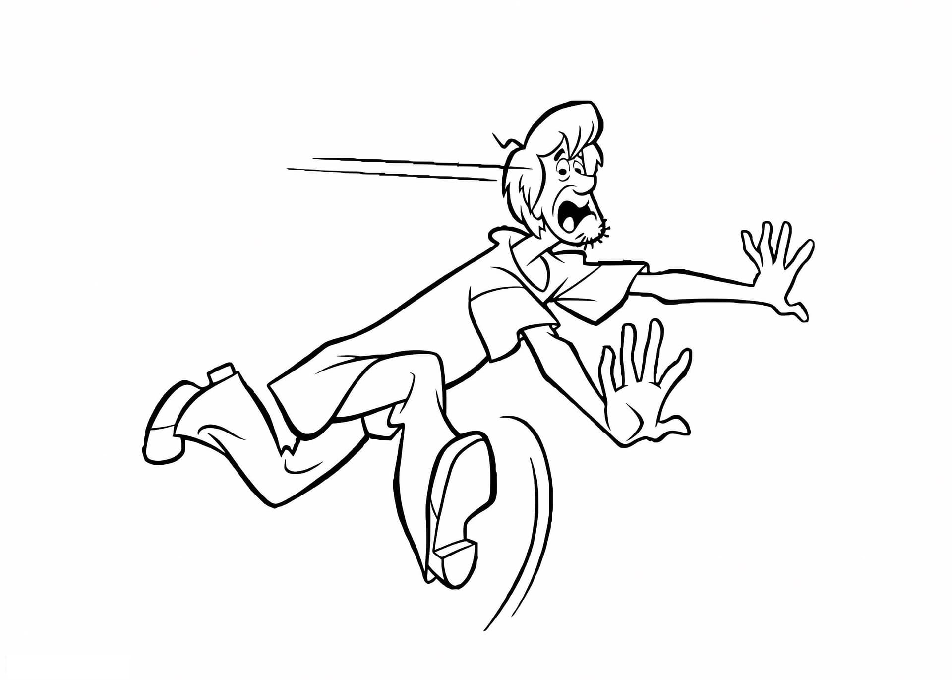 Shaggy Is Running