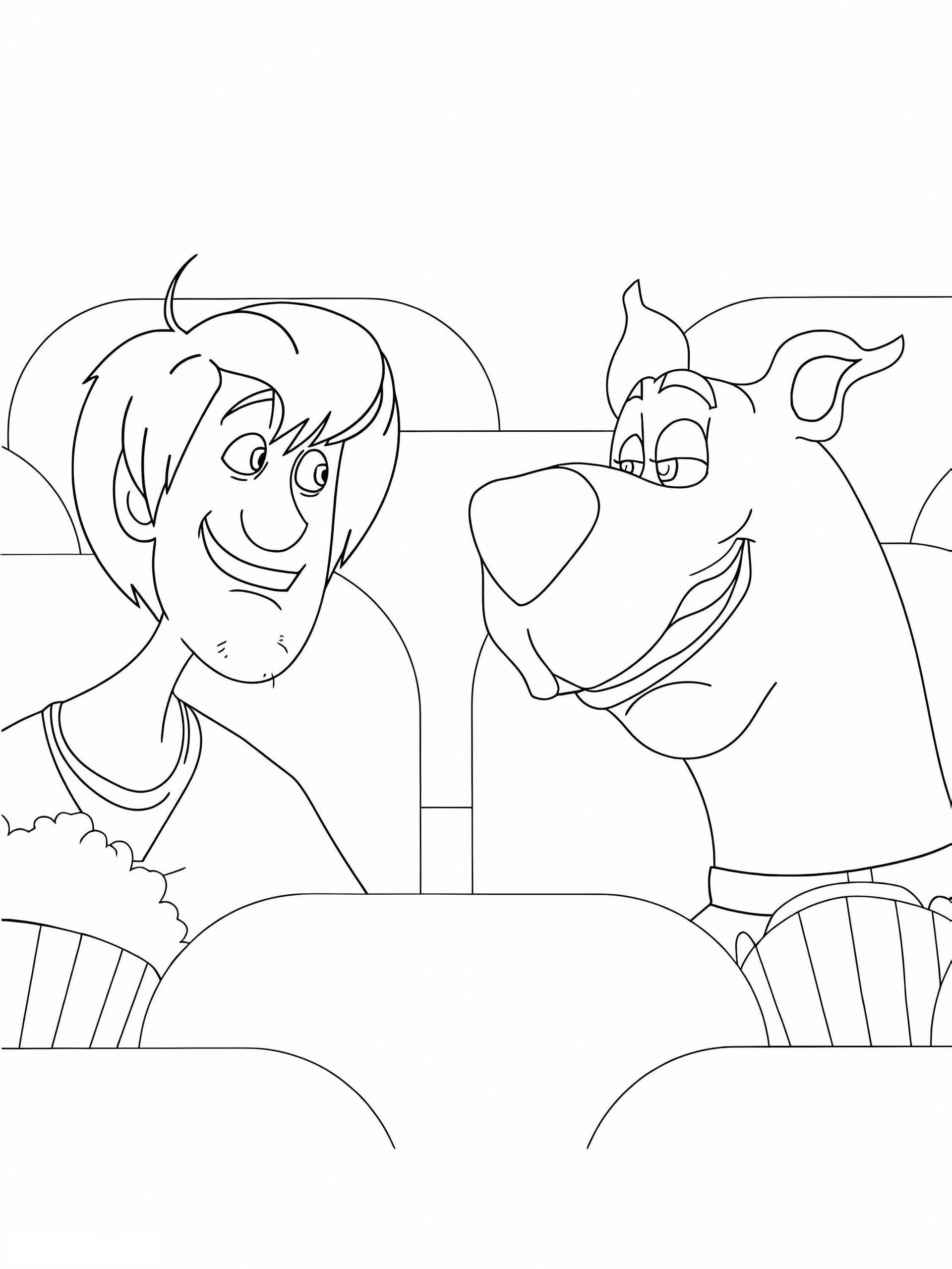 Shaggy And Scooby Doo In The Movies