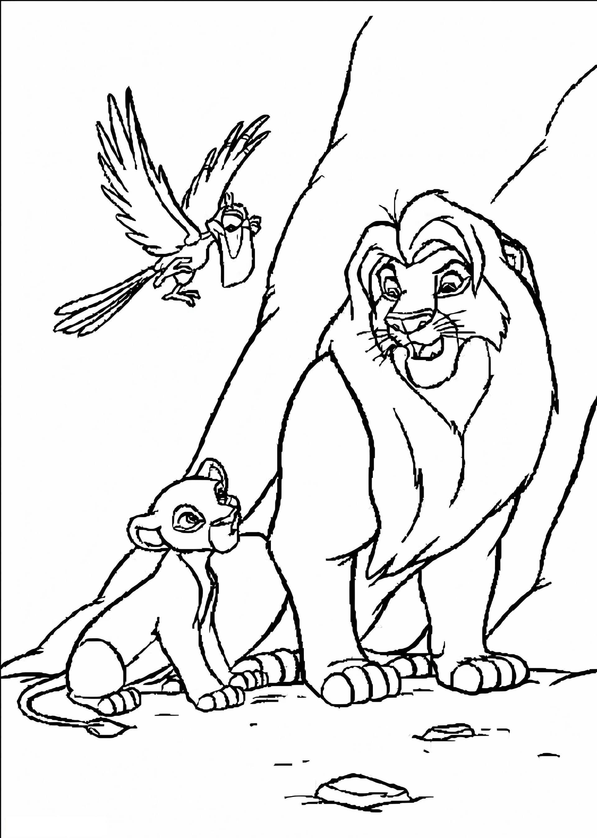 Simba And His Dad