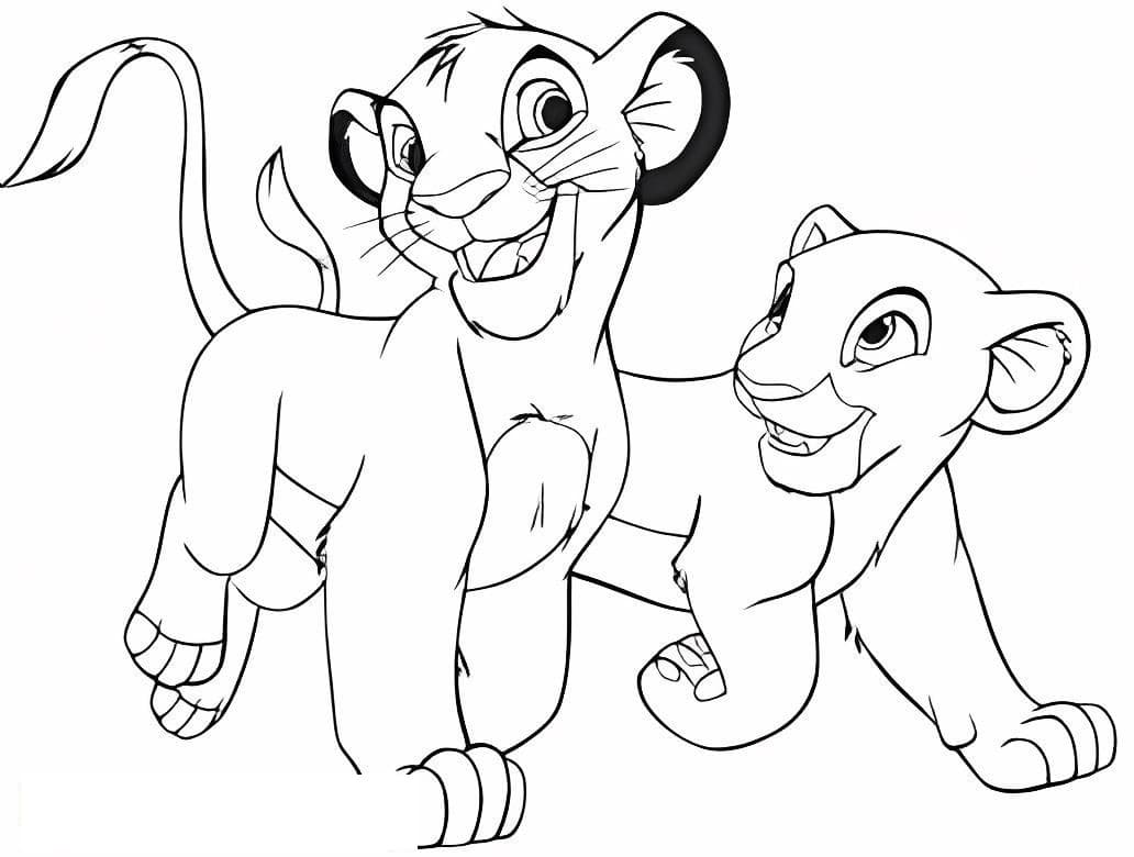 Simba And Friend