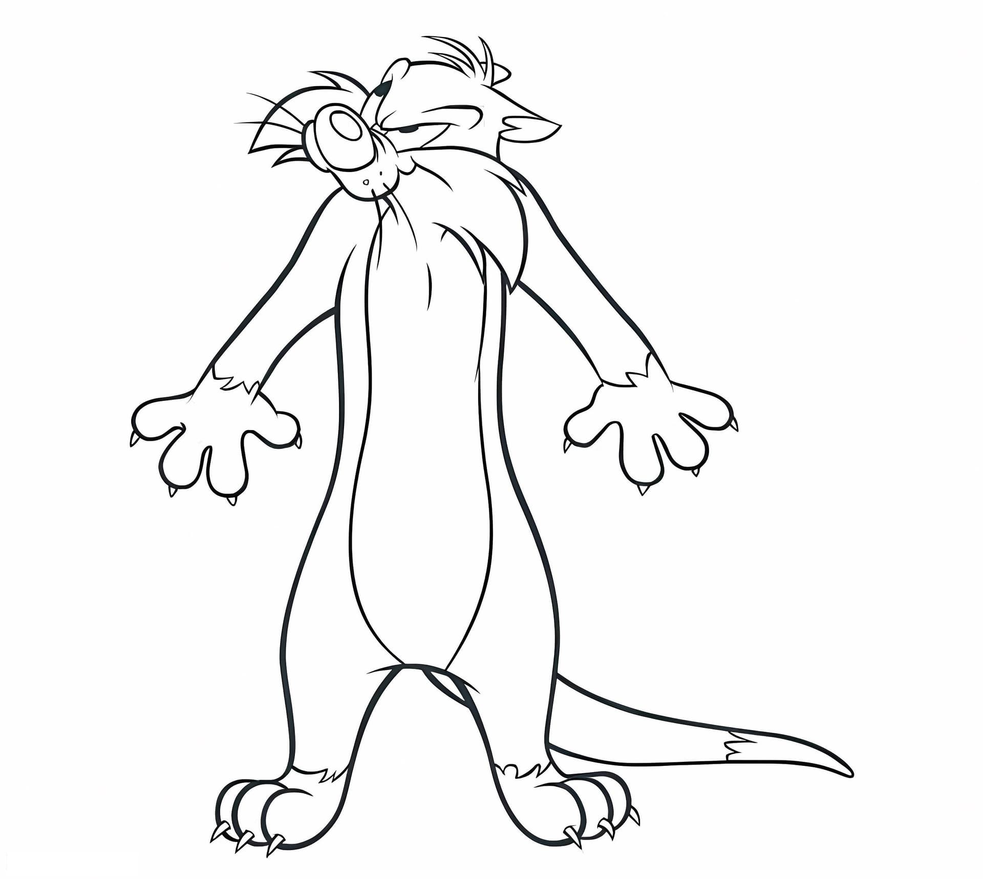 Sneaky Sylvester