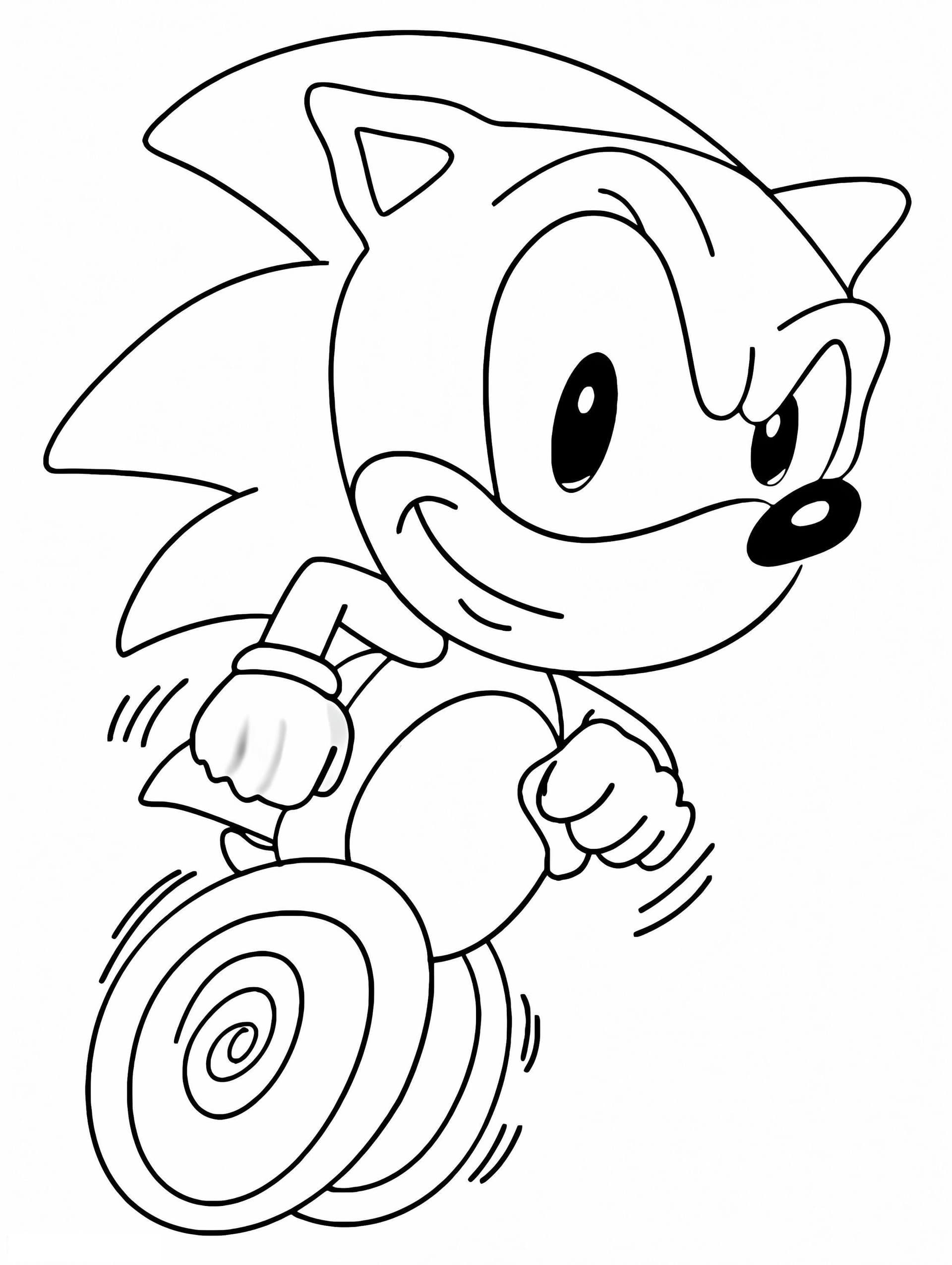 Sonic Runs Fast