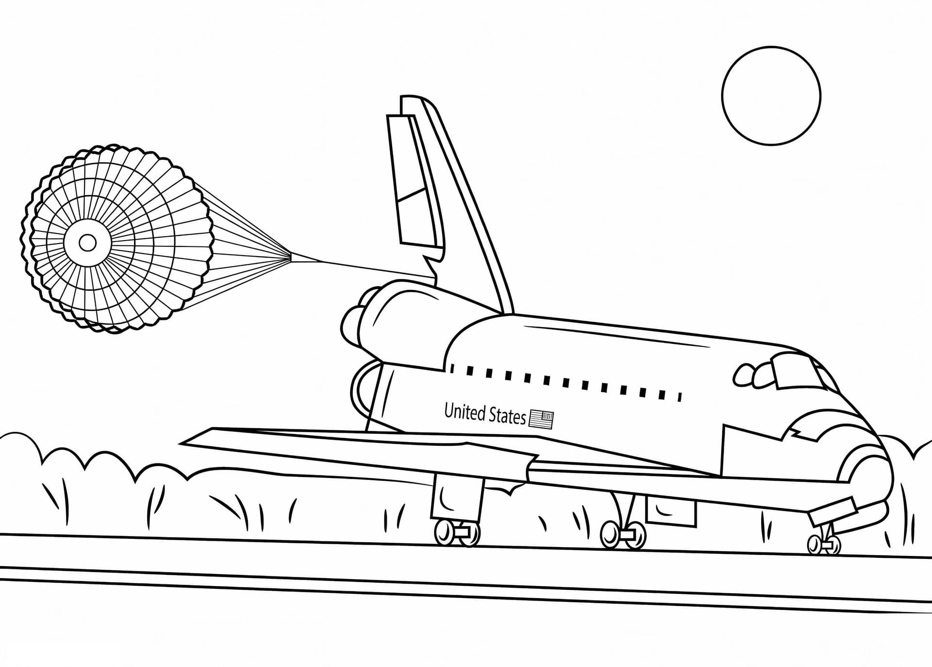 Space Shuttle Endeavour Landing
