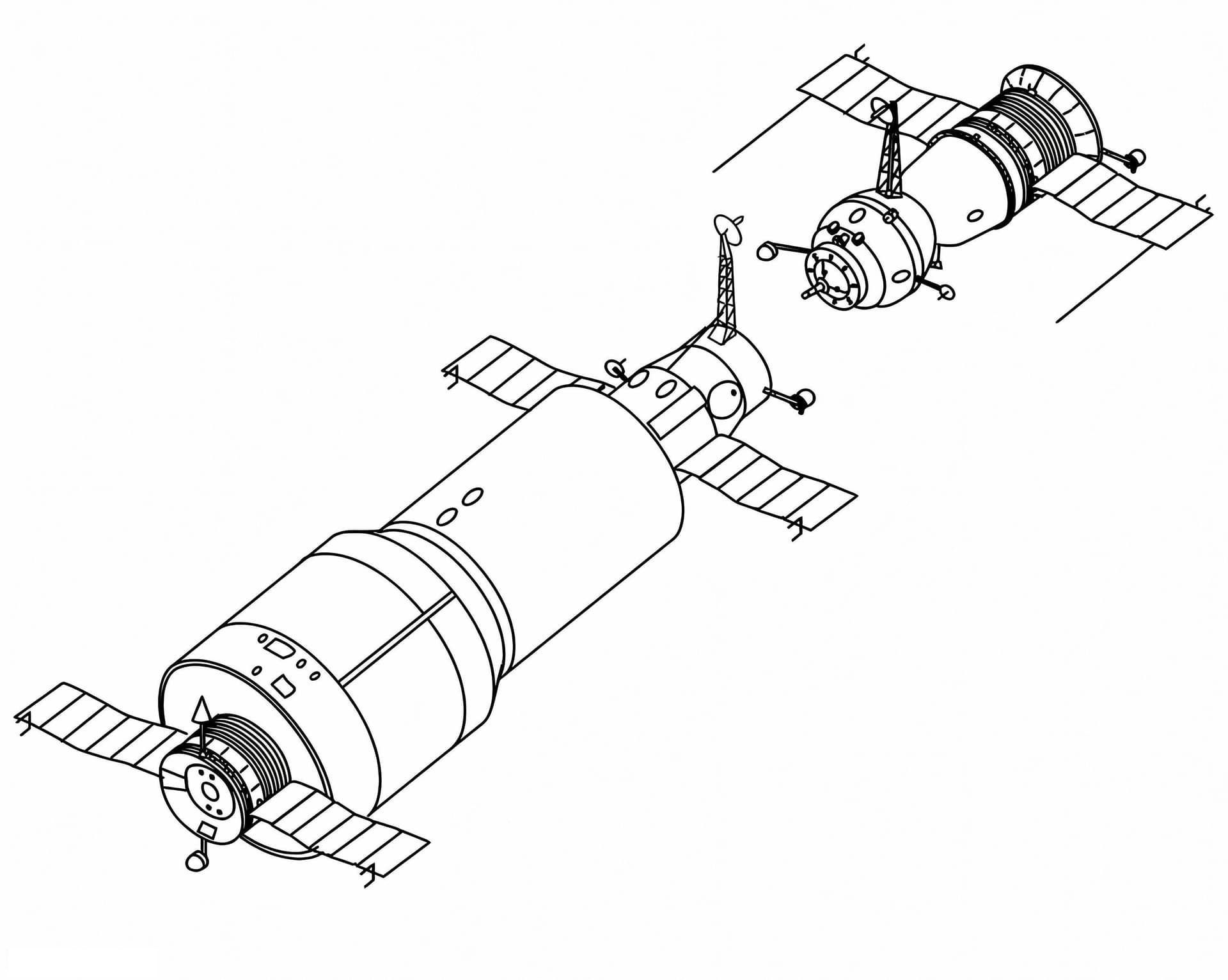 Spaceships Docking