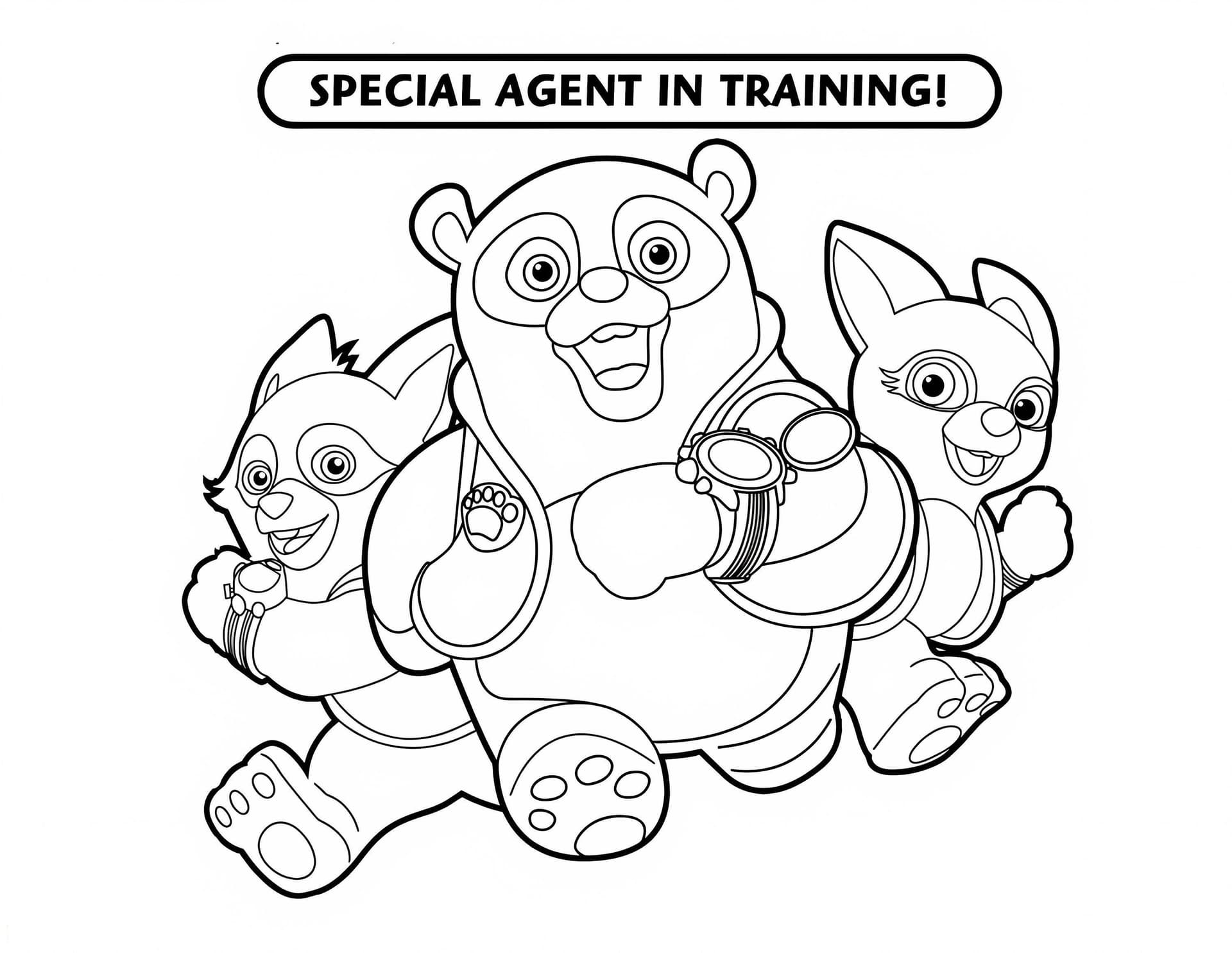 Special Agent Oso Characters