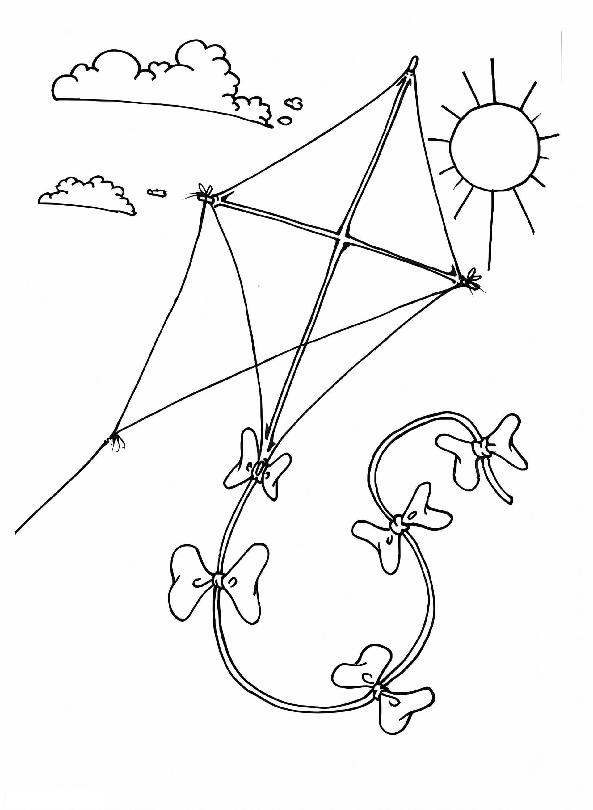 Sun And Kite