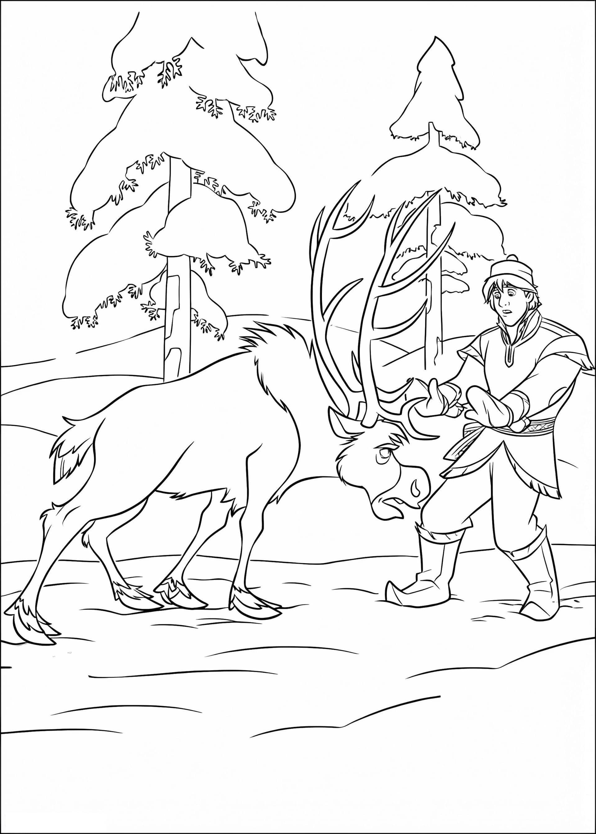 Sven Angry At Kristoff
