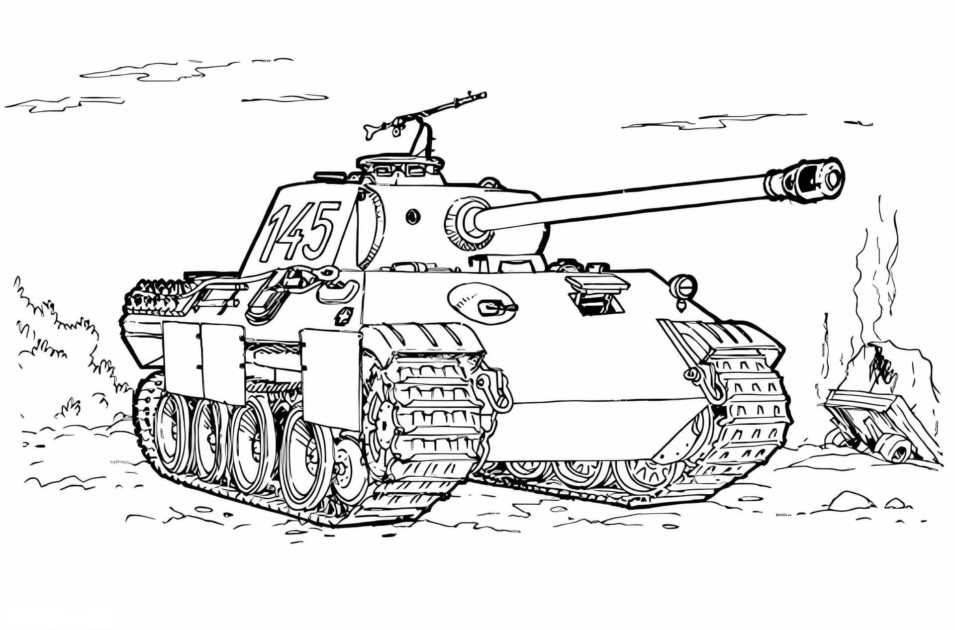 Tank Number 145