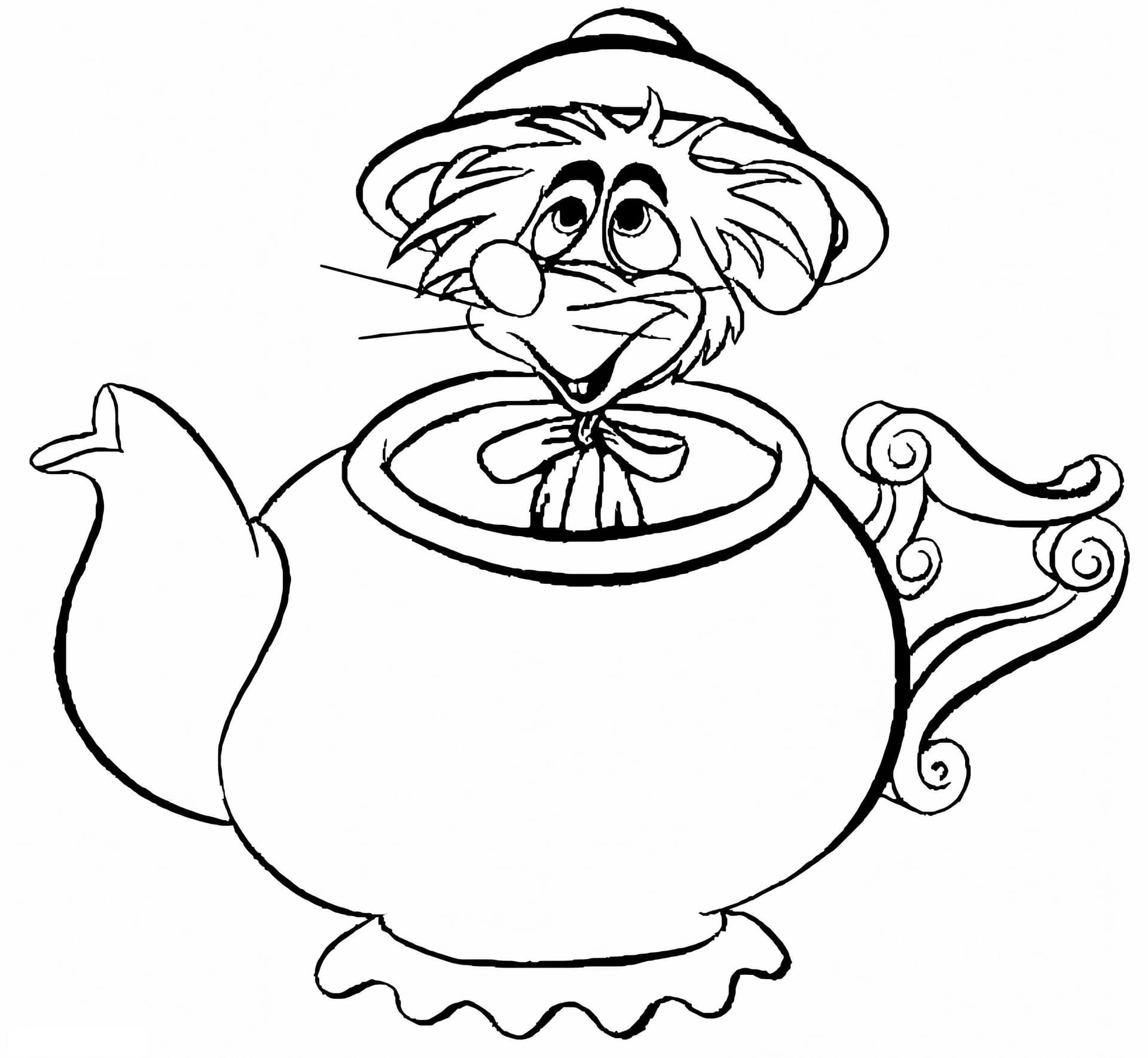 The Dormouse From Alice In Wonderland