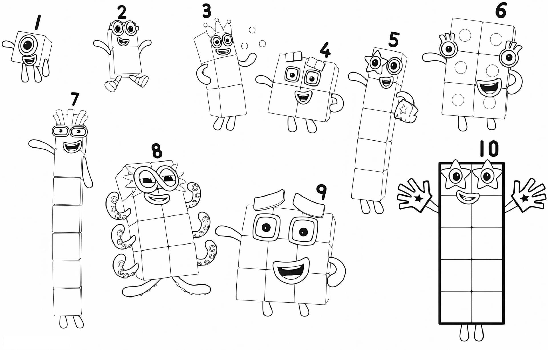 All Number Blocks