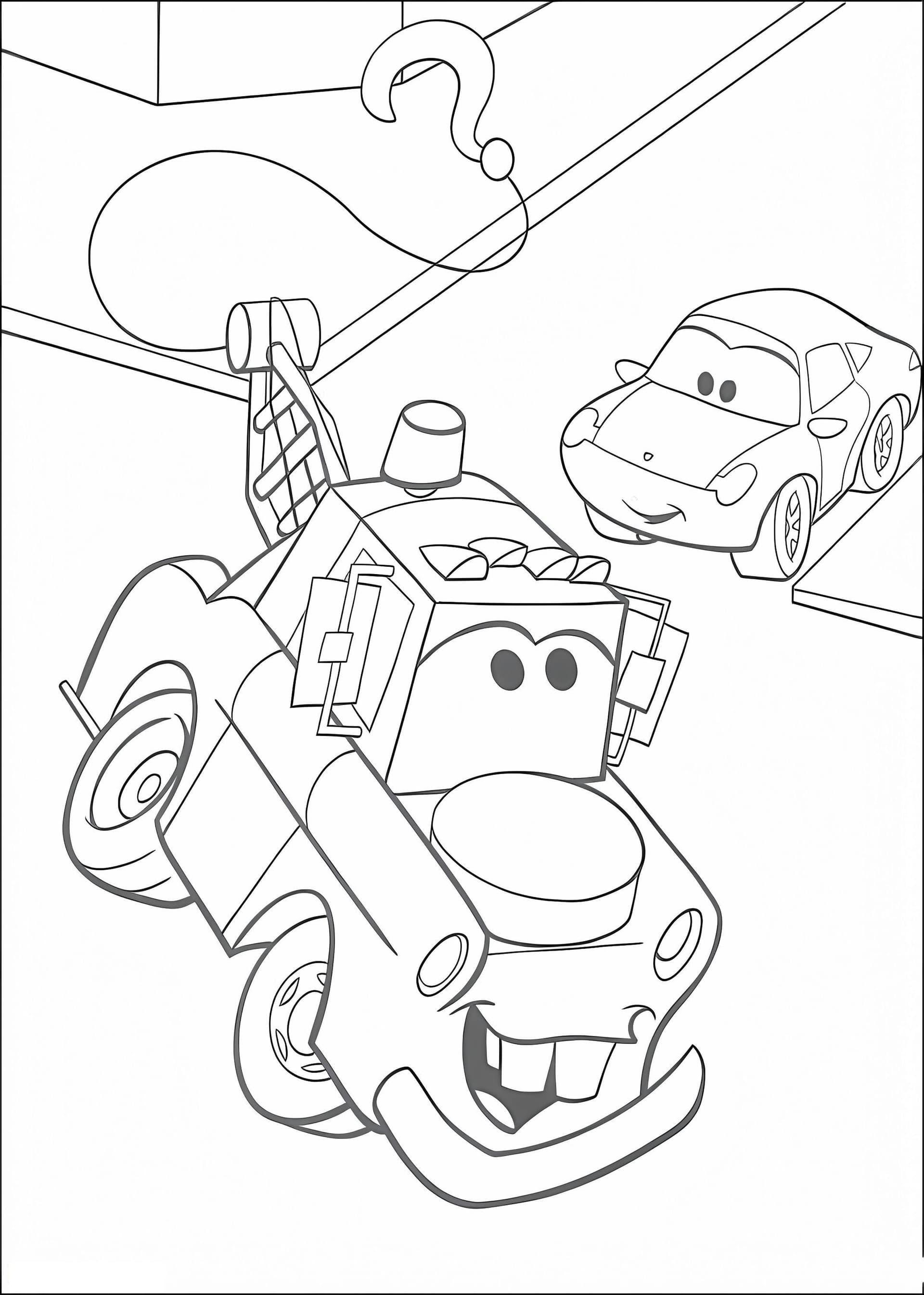 Tow Mater And Sally