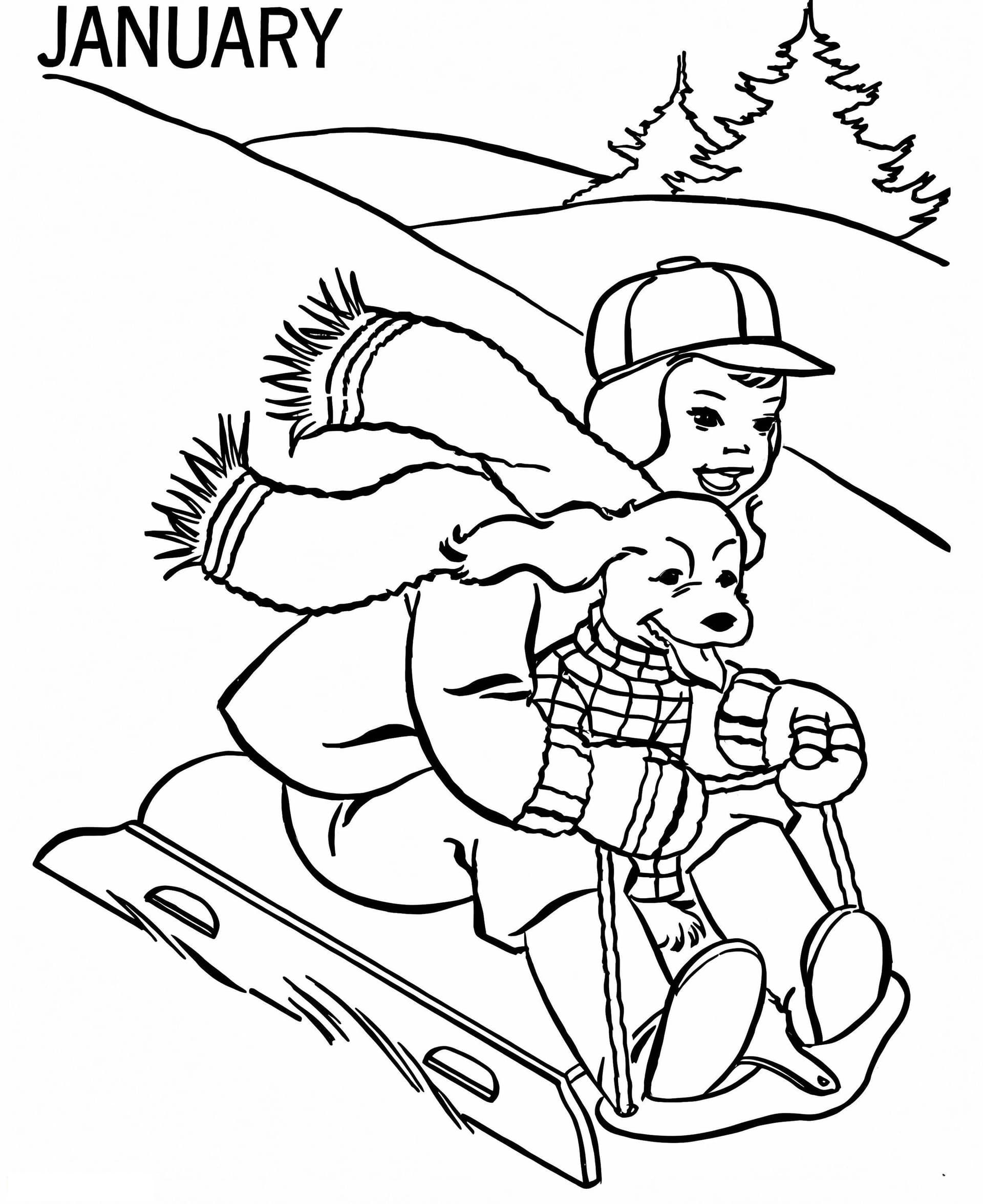 January Sleigh