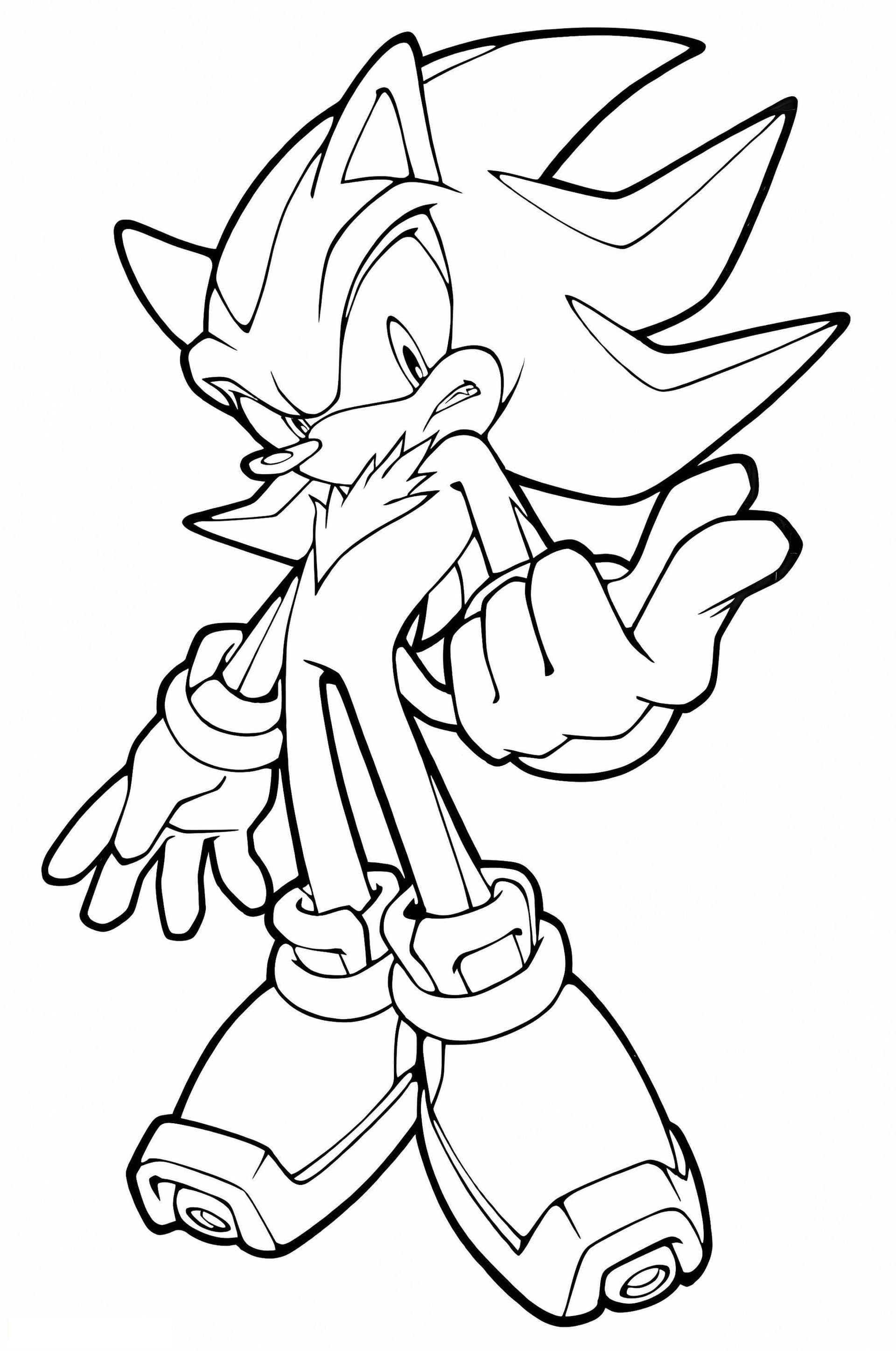 Very Angry Shadow The Hedgehog