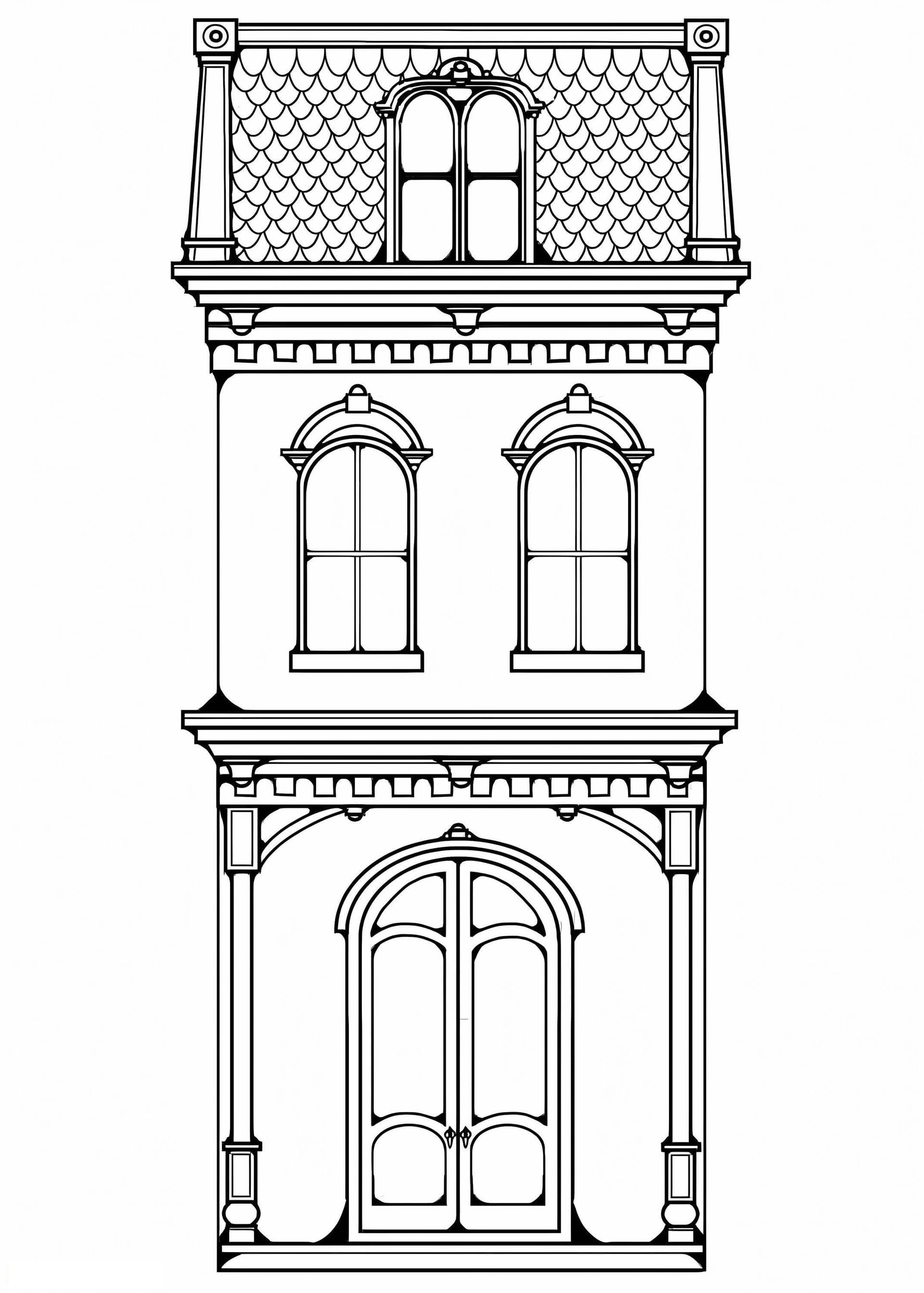 Victorian Row House