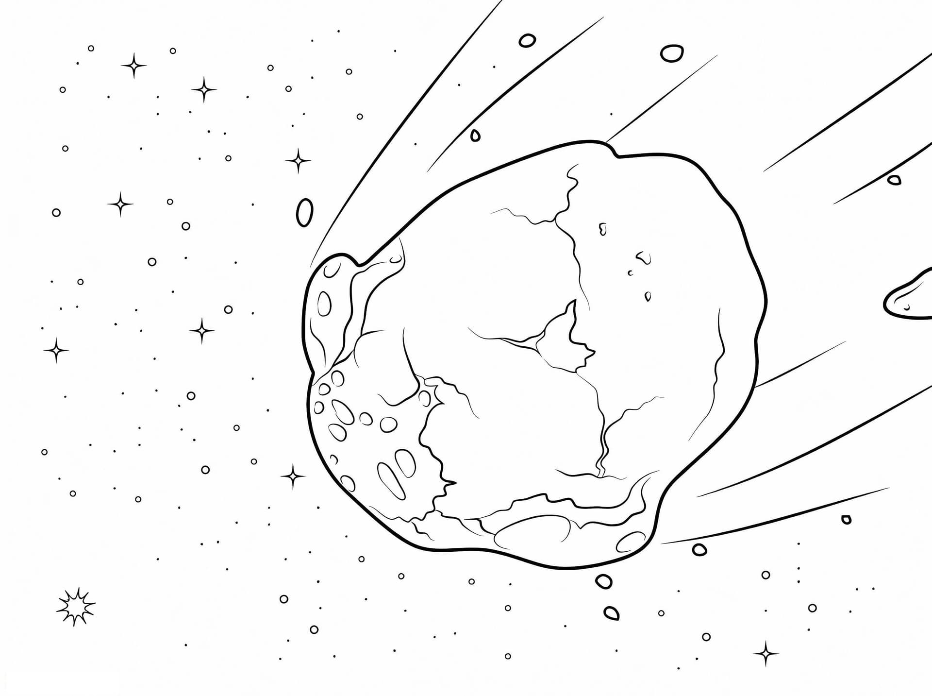 Watery Asteroid