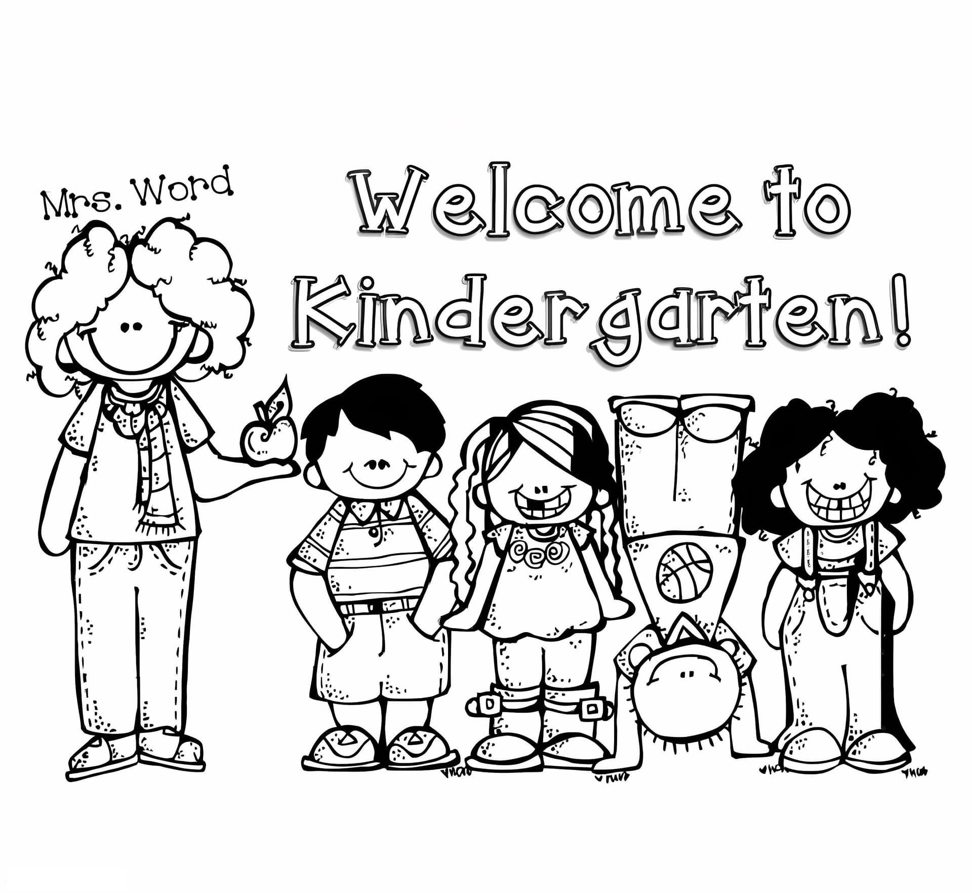 Welcome To Kindergarten