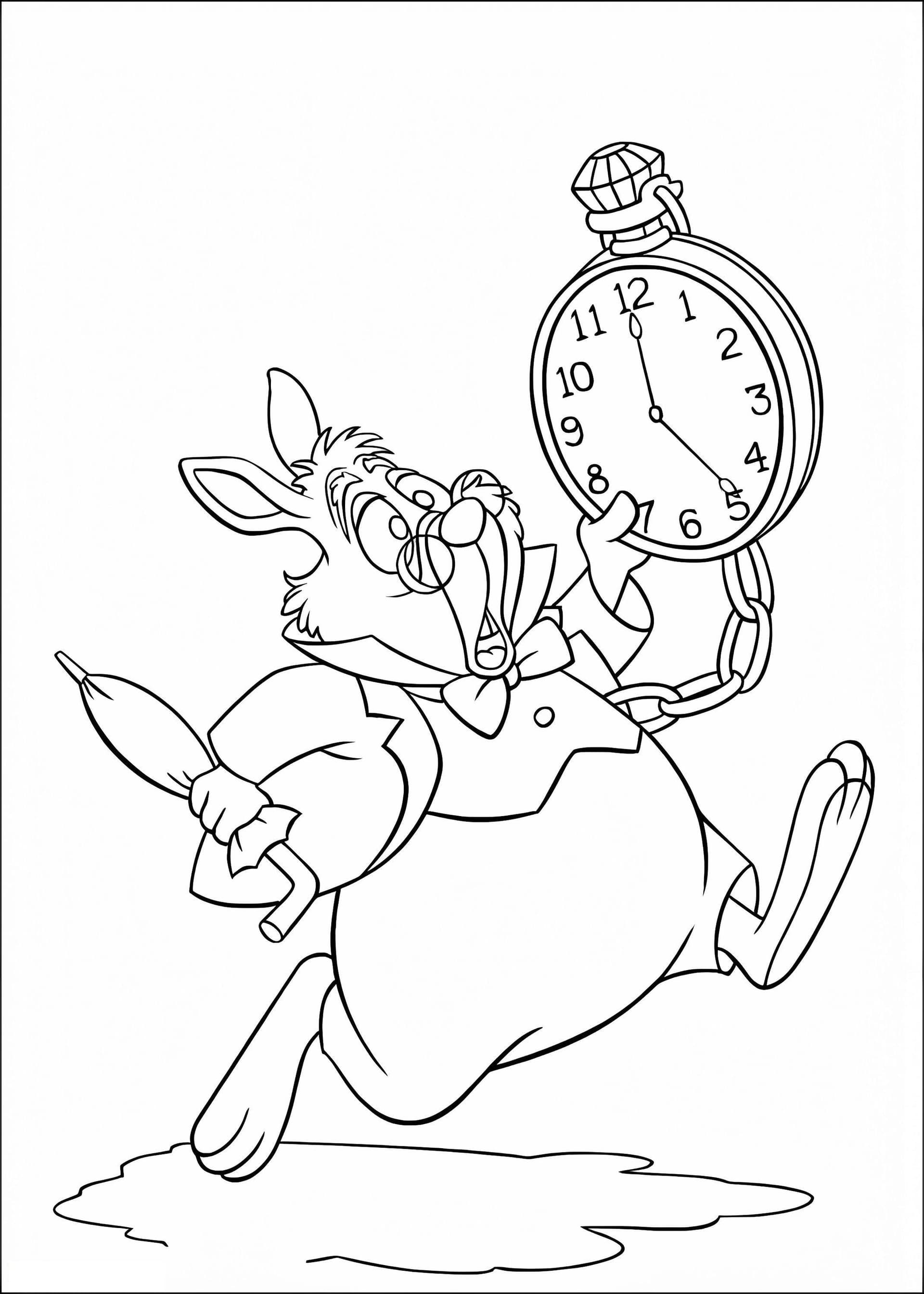 White Rabbit From Alice In Wonderland