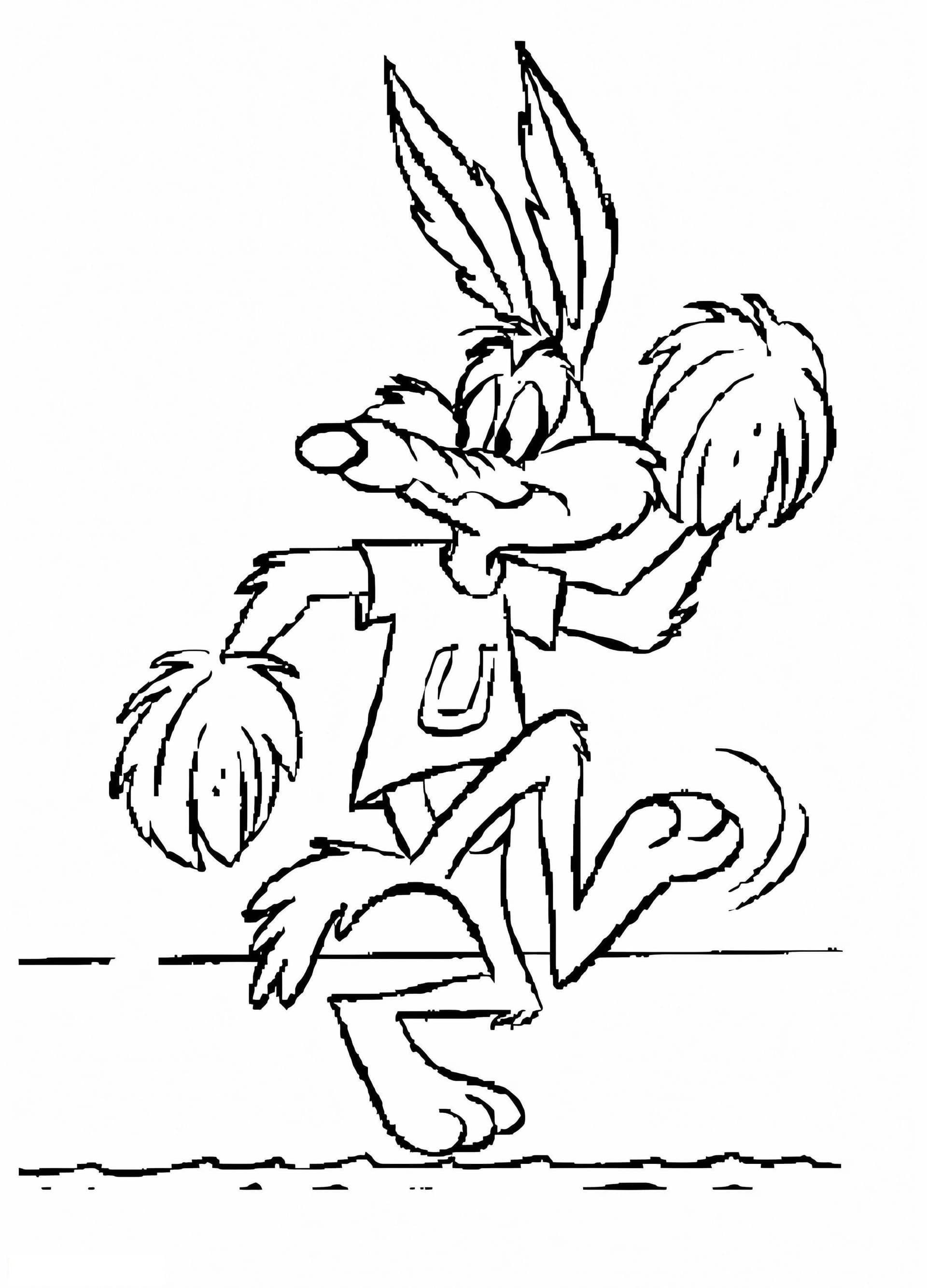 Wile E Coyote Free Printable