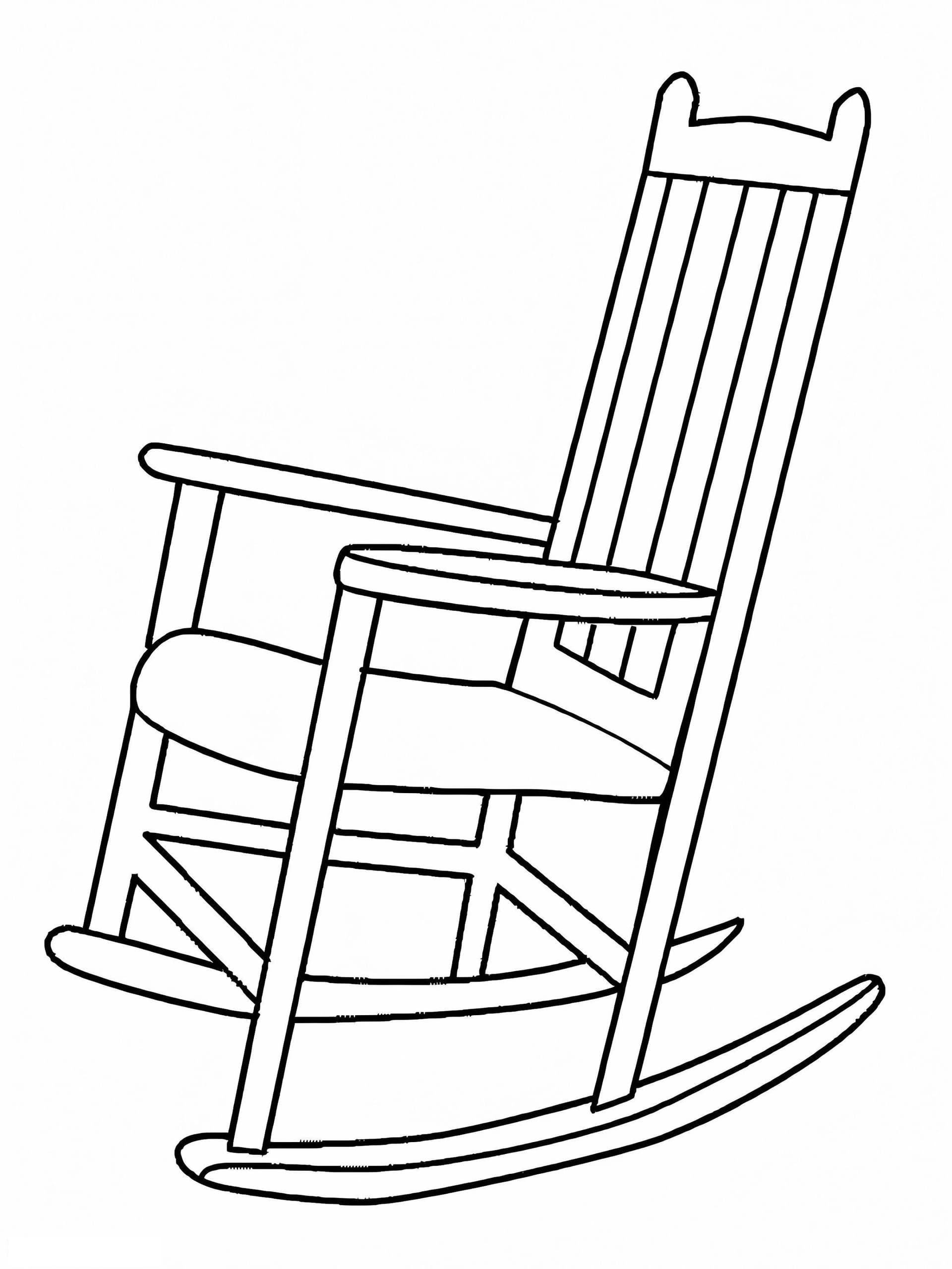 Wooden Rocking Chair