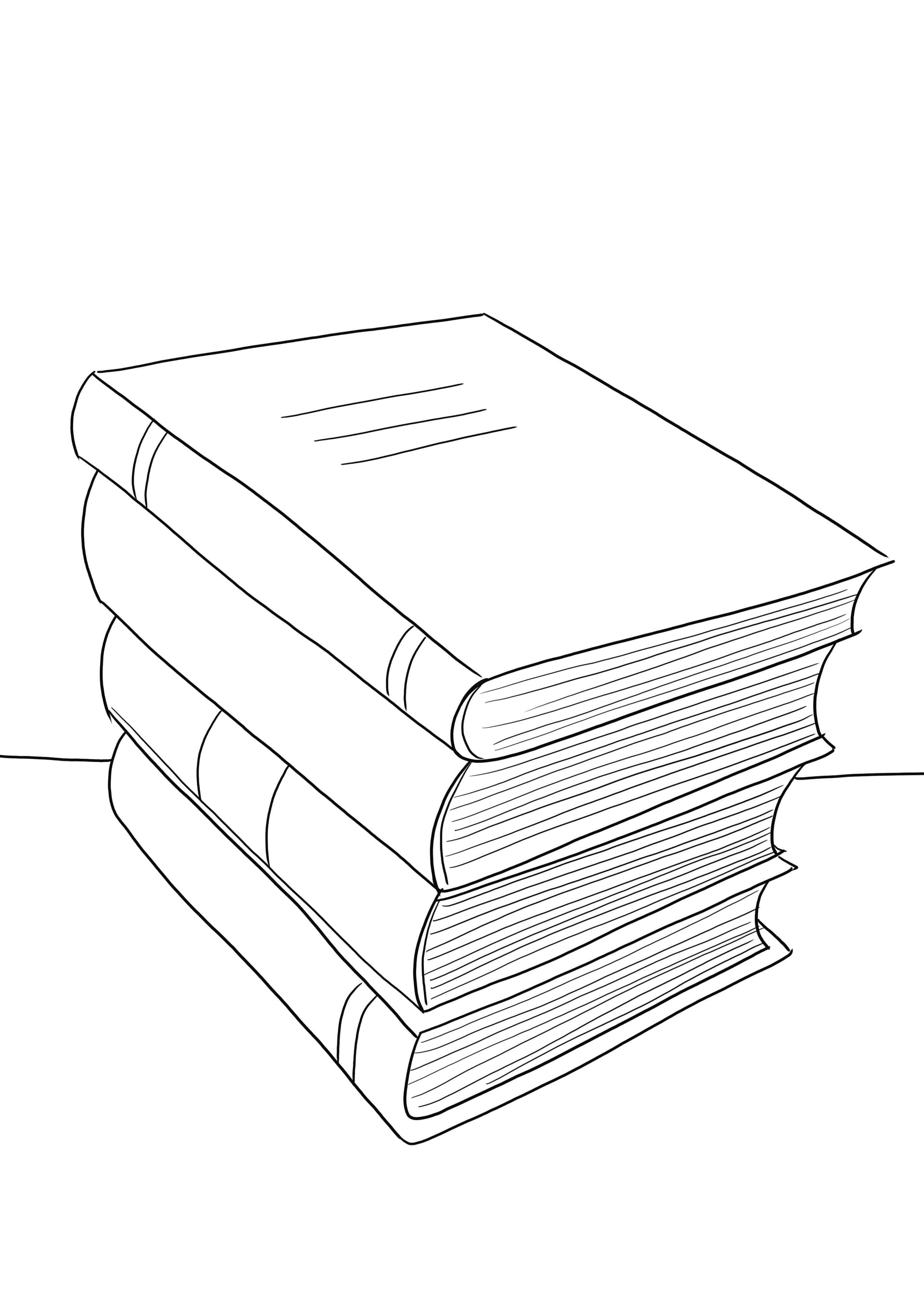 A pile of books