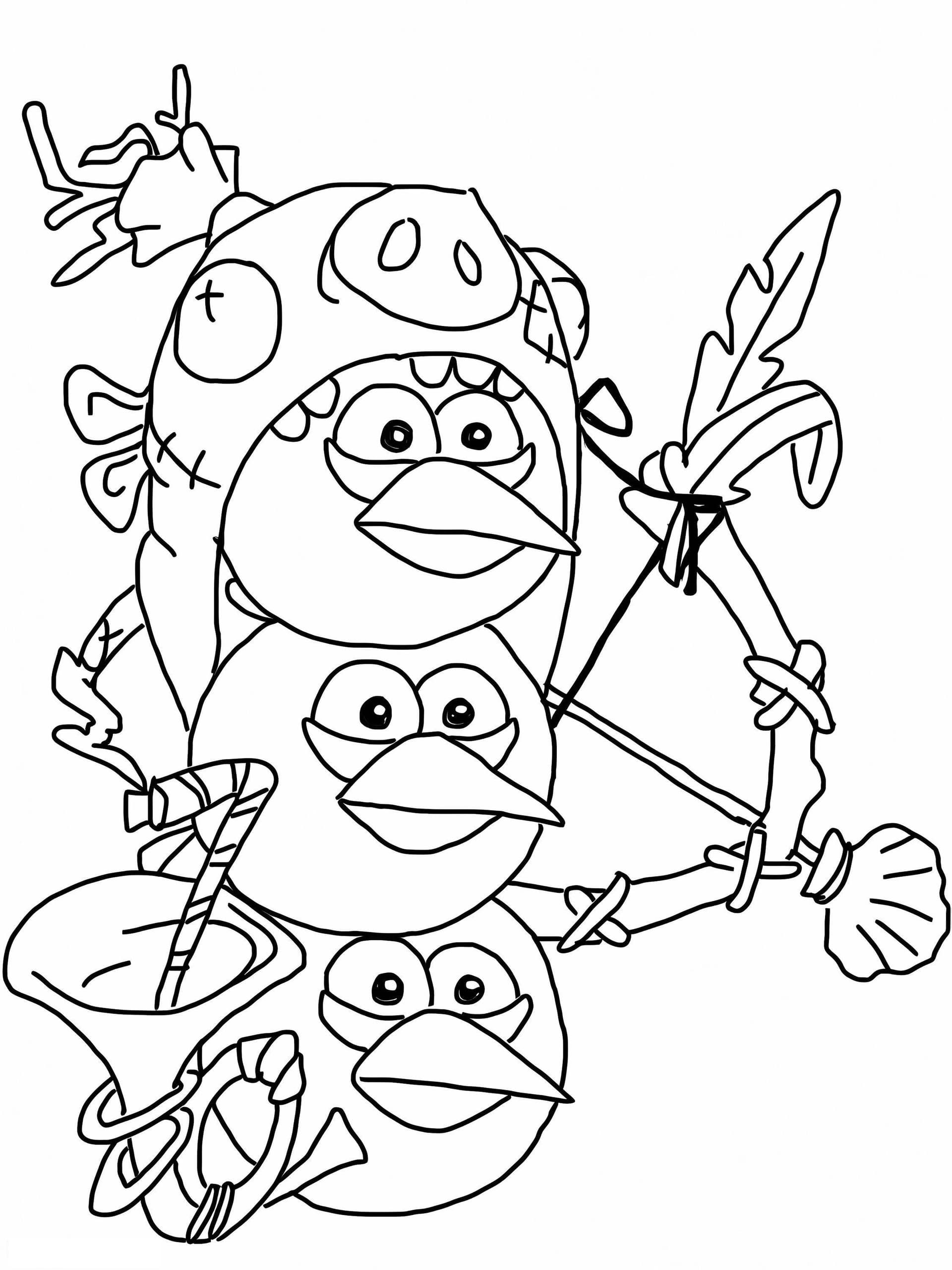 Adorables Angry Birds