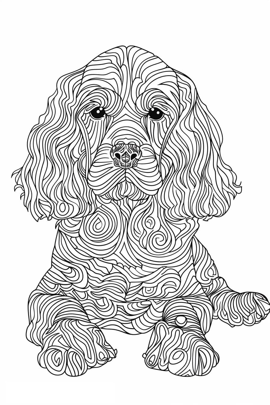 Afghan Hound baby 3