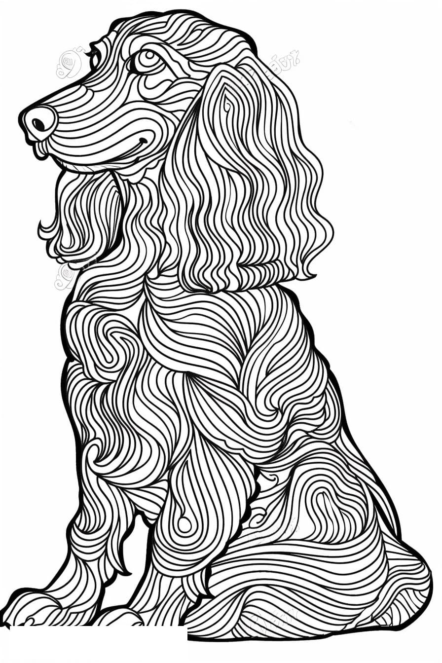 Afghan Hound happy 1