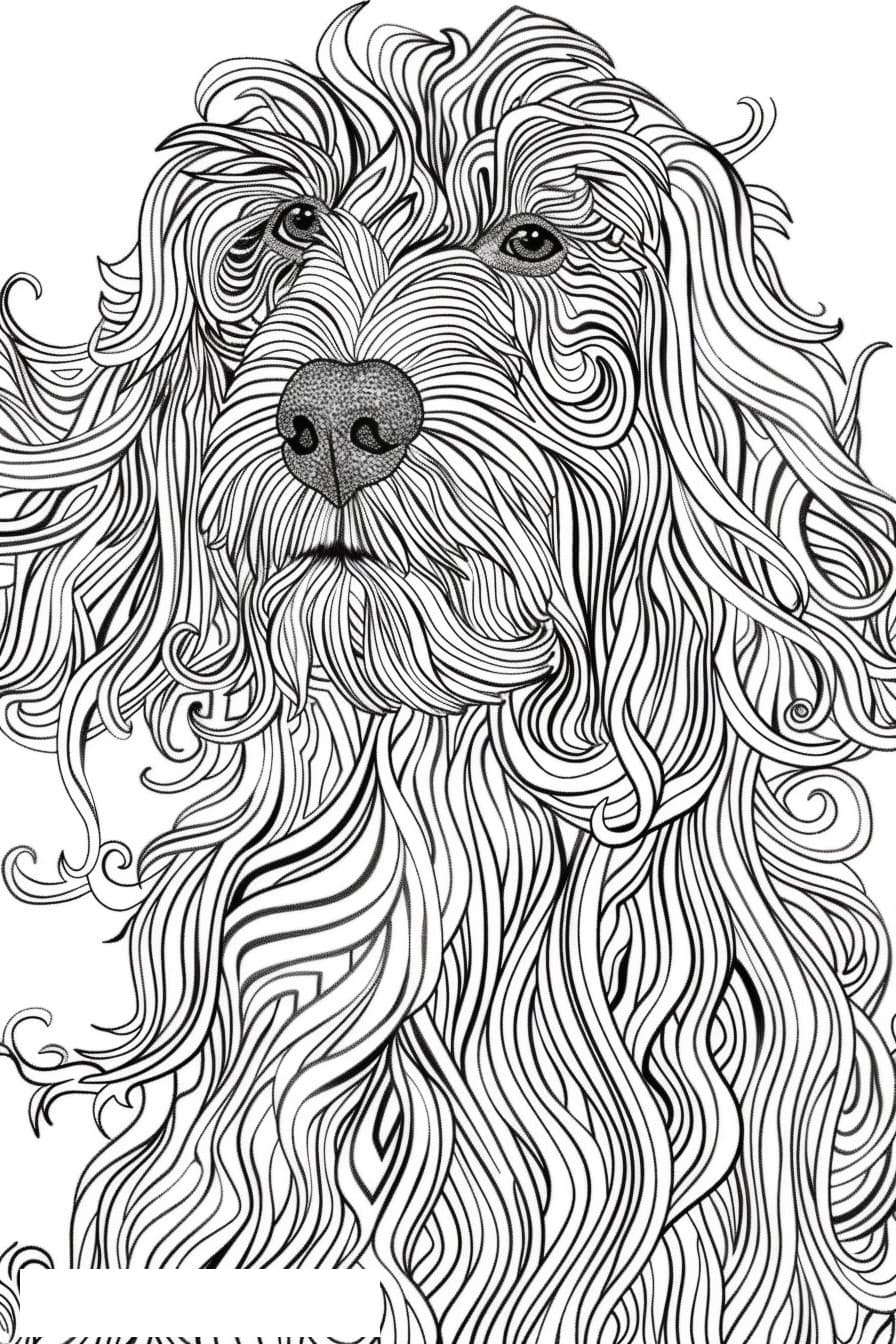 Afghan Hound happy 2