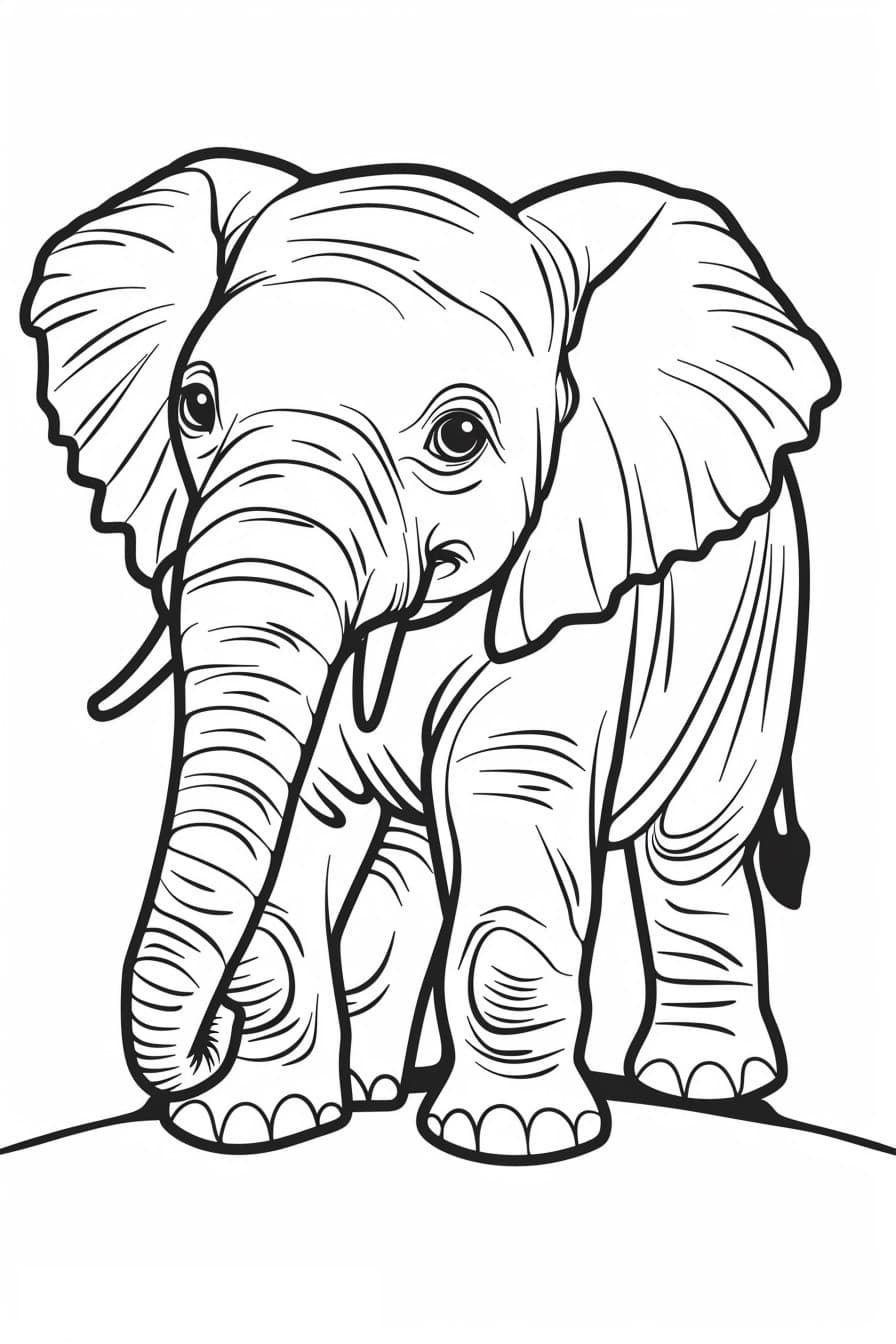 African Bush Elephant Playing 2
