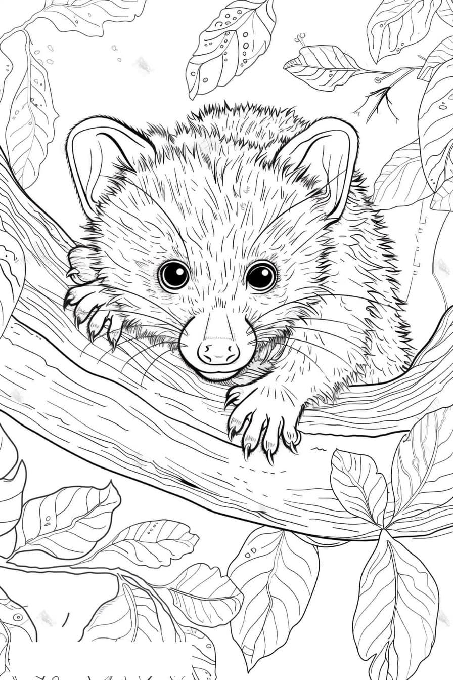 African Civet baby 0