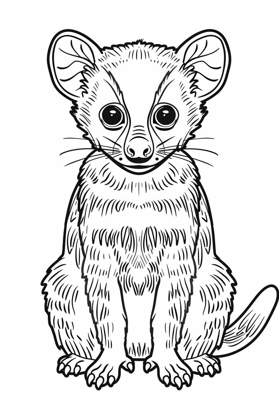 African Civet cute 0