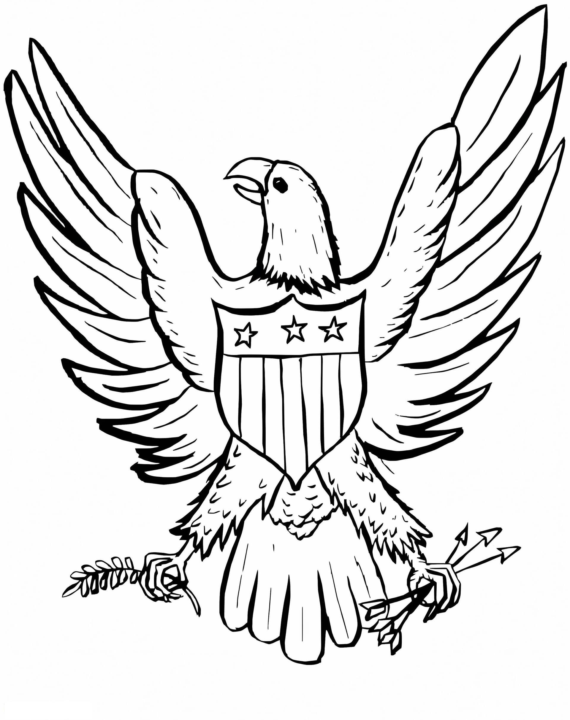 Flag Eagle