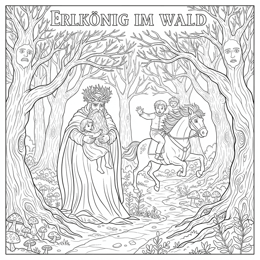 Erlkönig im wald