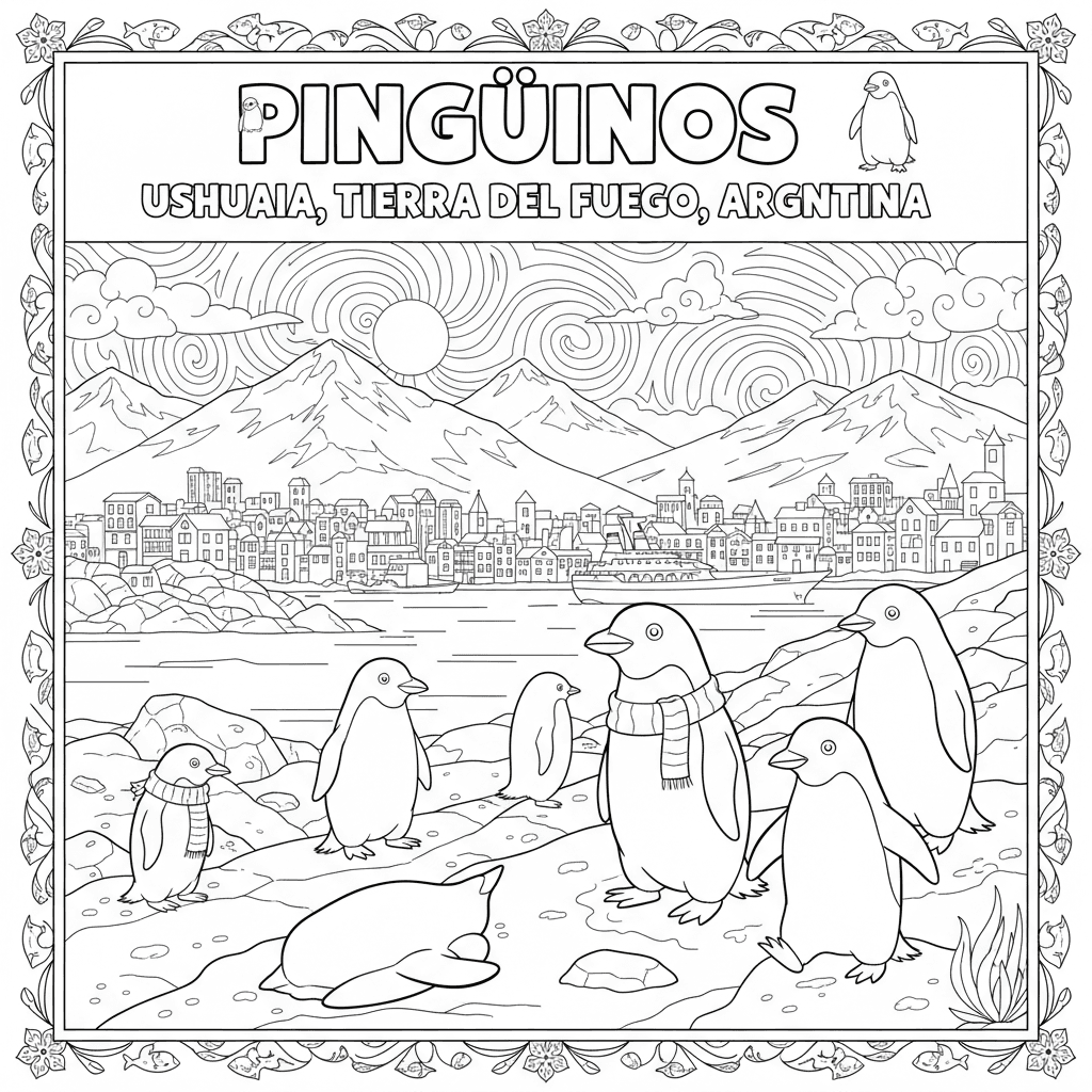 Pingüinos - Ushuaia, Tierra del Fuego, Argentina