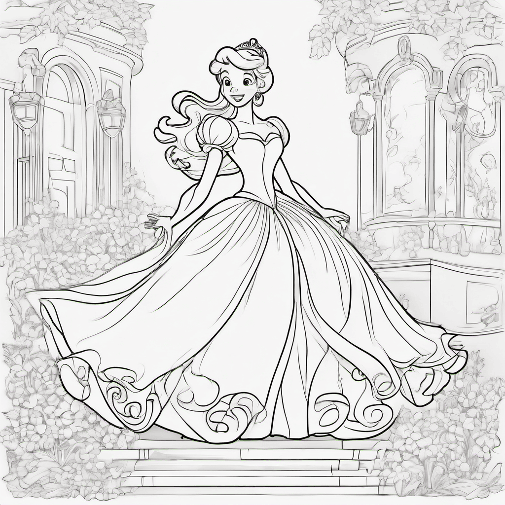Cinderella must be like a princess