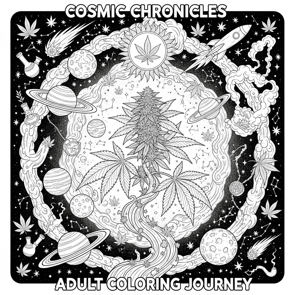 Space what's way too much going on more clean and clear, more realistic marijuan