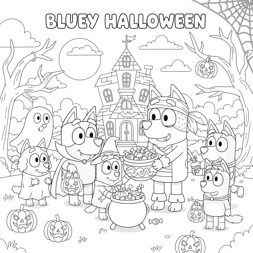 Bluey Halloween